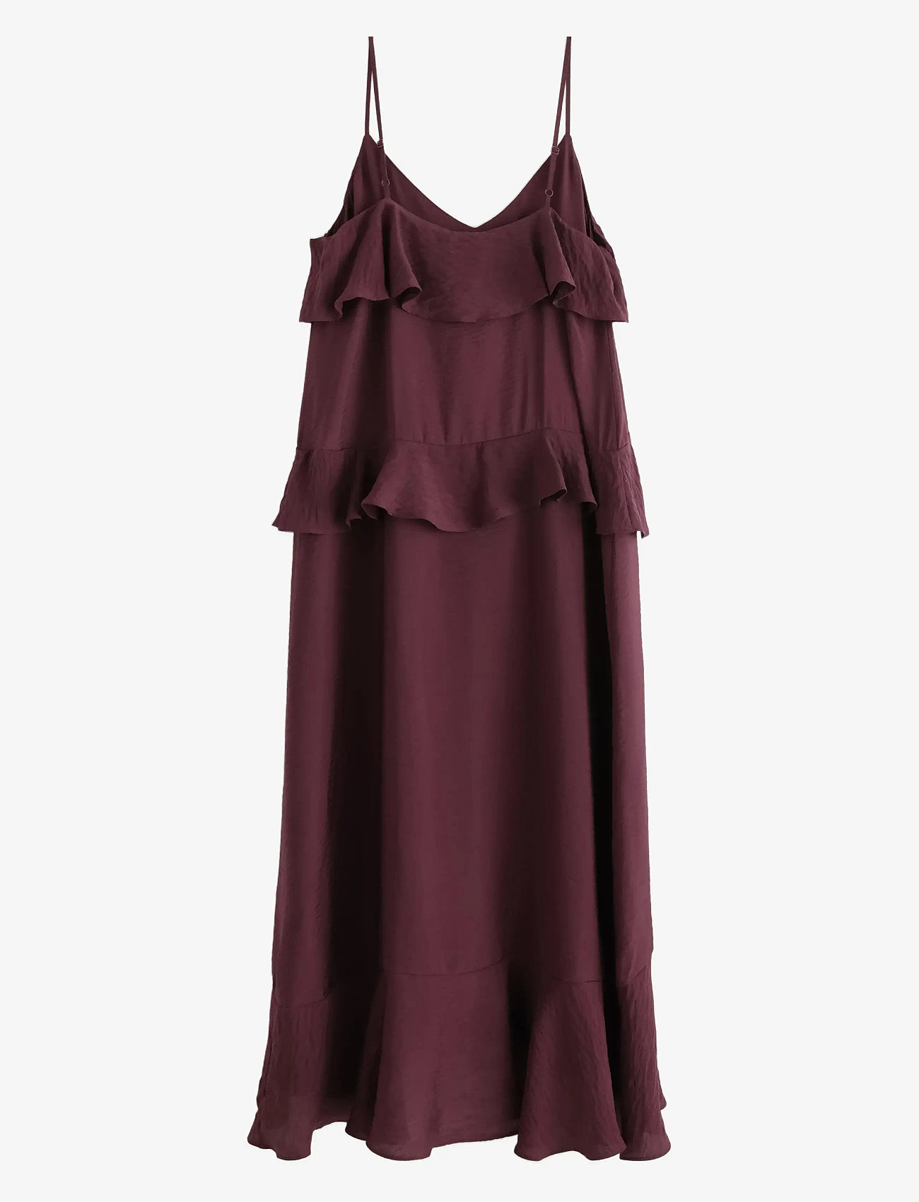 Lindex - Dress Sabrin - laveste priser - dark red - 2