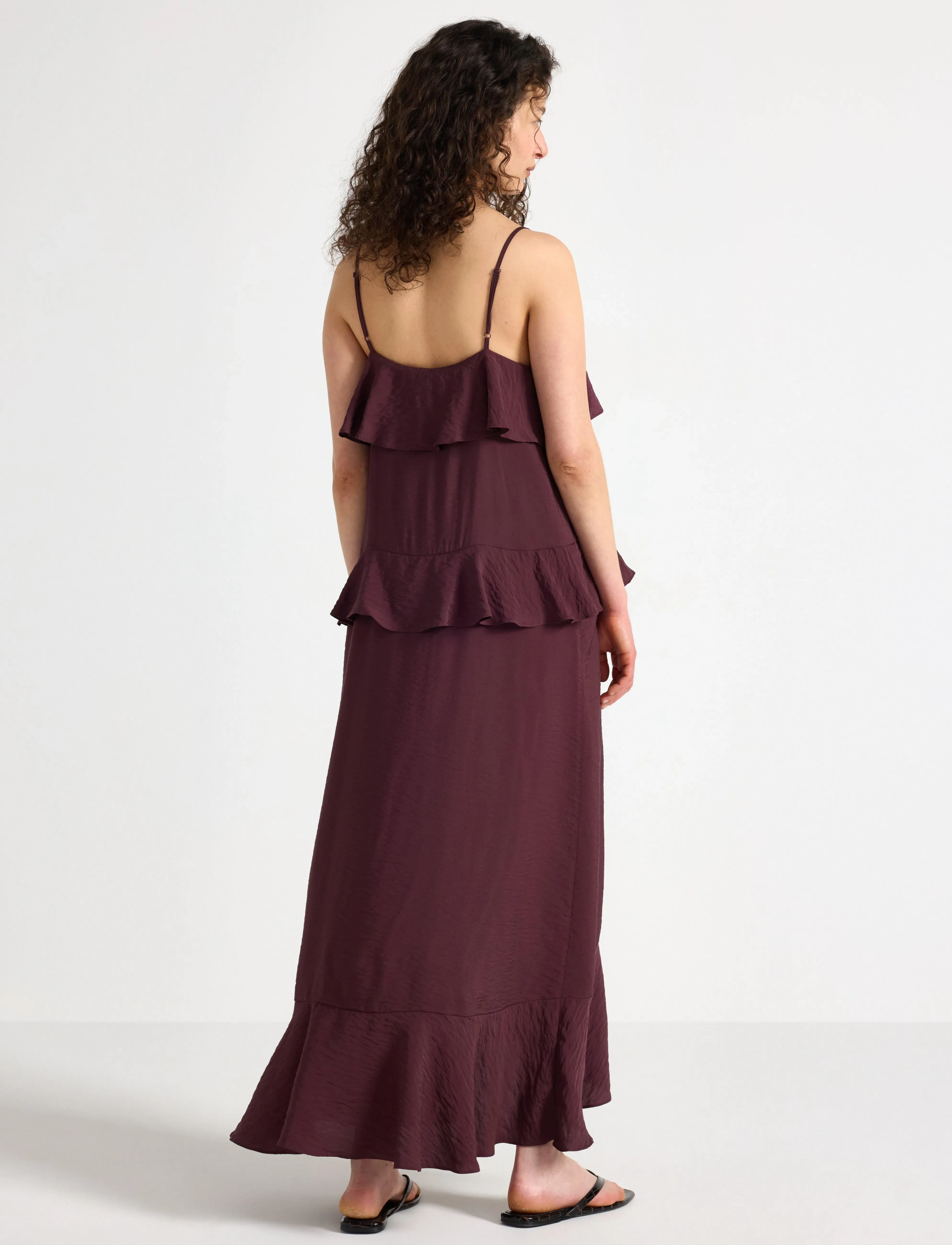 Lindex - Dress Sabrin - dark red - 3