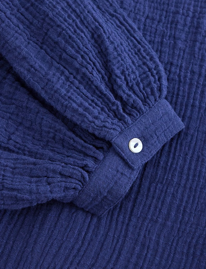 Lindex - Blouse Yellena - langärmlige blusen - dark blue - 5
