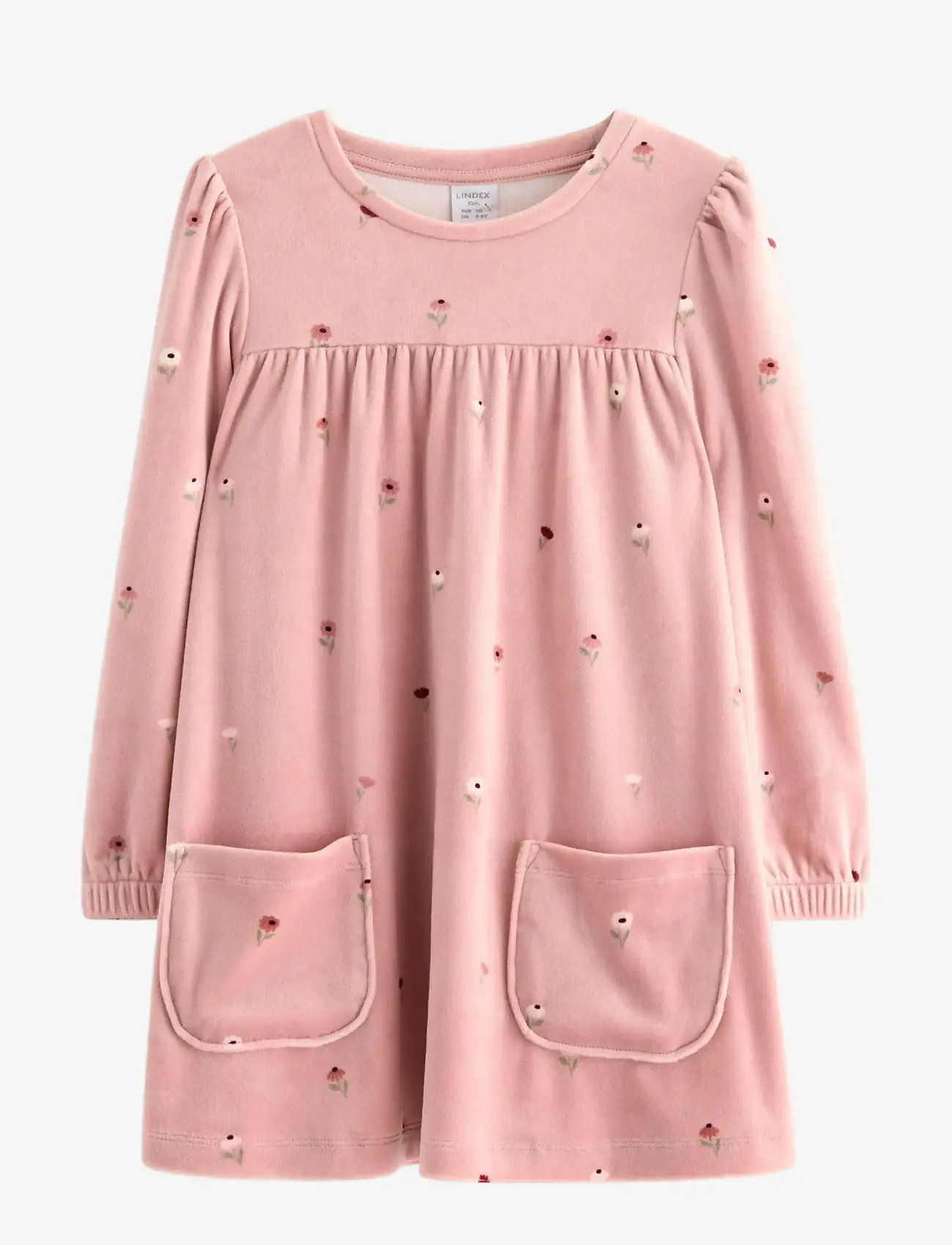 Lindex - Tunika i velour - blusen & tuniken - dusty pink - 1