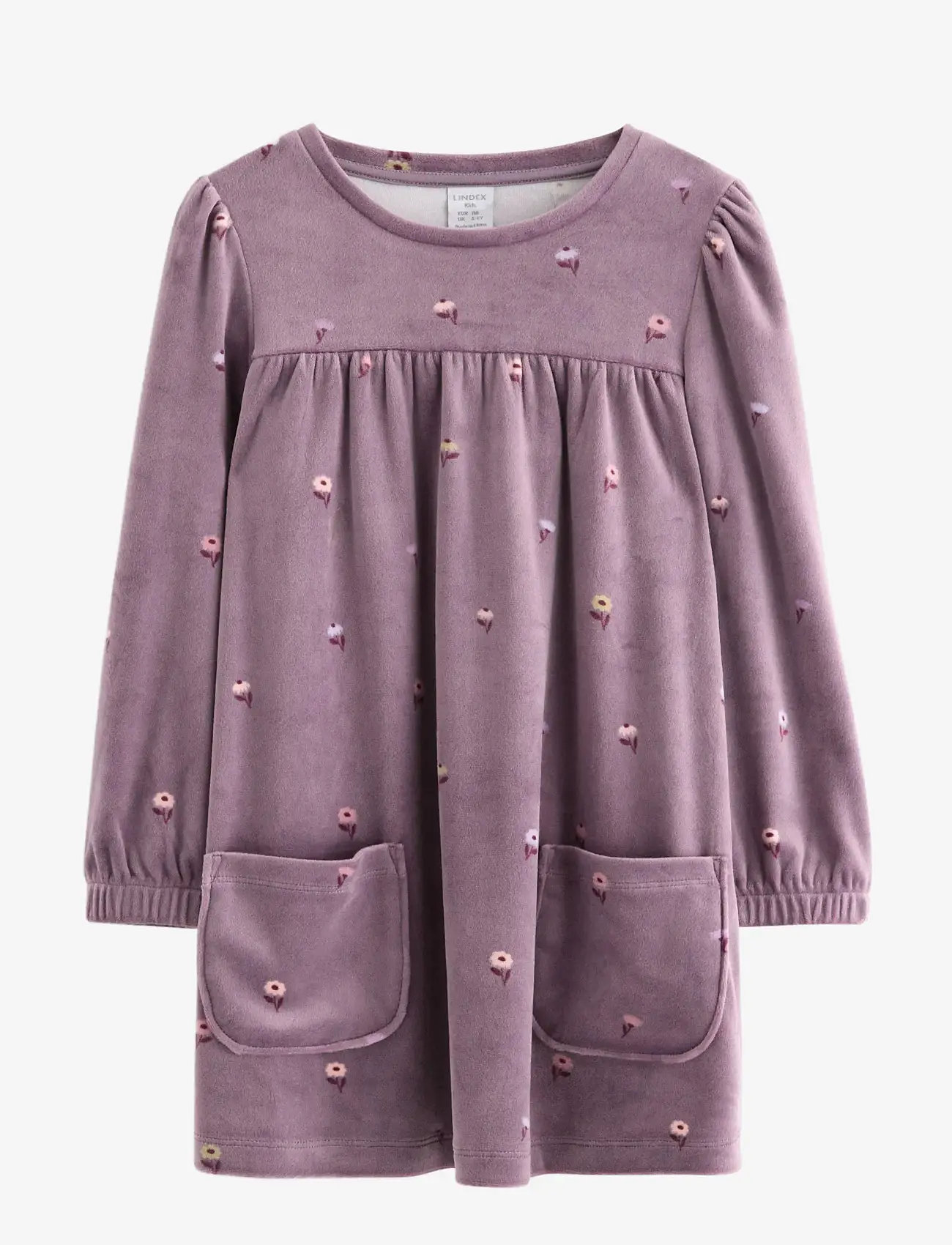 Lindex - Tunika i velour - bluser & tunikaer - light dusty lilac - 1