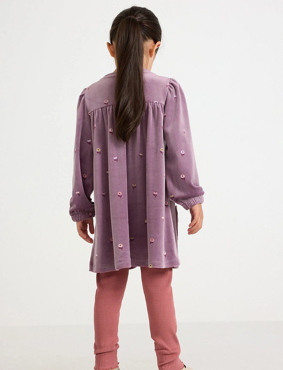 Lindex - Tunika i velour - blusen & tuniken - light dusty lilac - 3