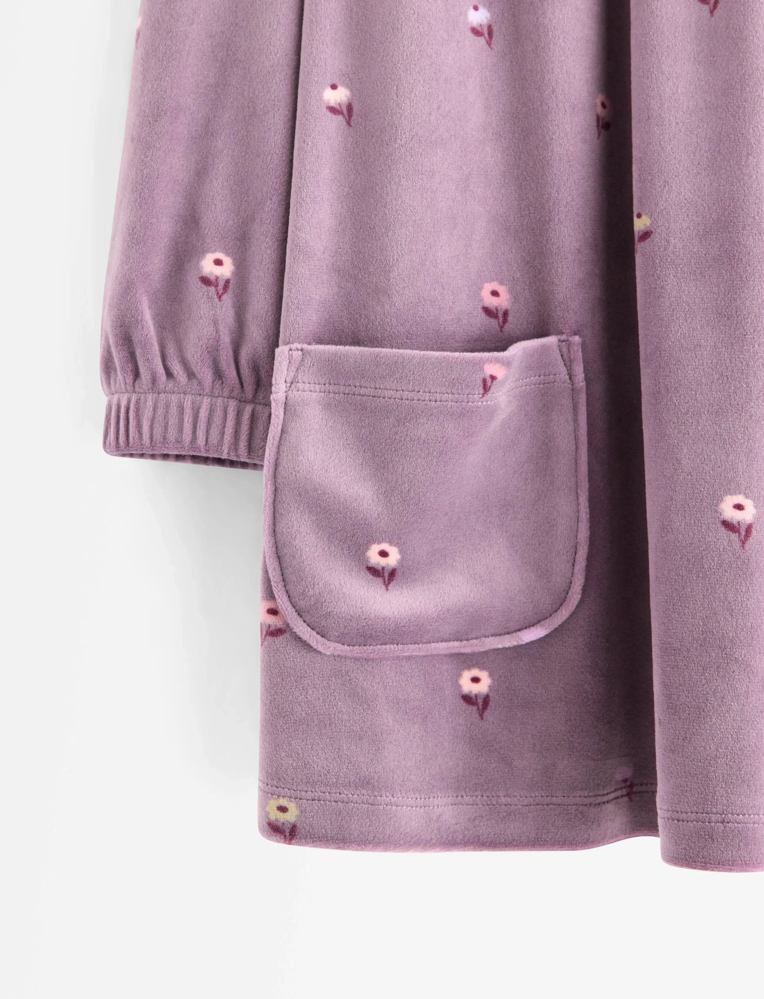 Lindex - Tunika i velour - gode sommertilbud - light dusty lilac - 5