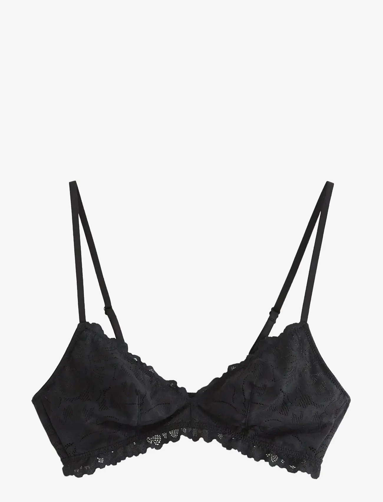 Lindex - Bøjlefri blød bh - bralette - black - 1