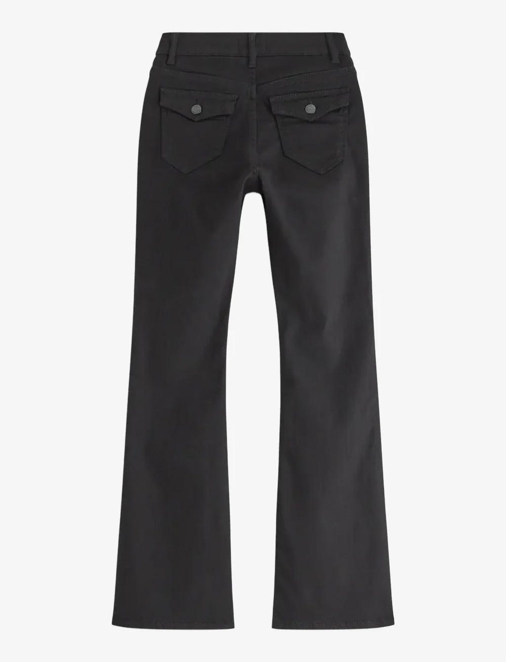 Lindex - trousers denim Freja black poc - alt laienevad teksad - black - 2