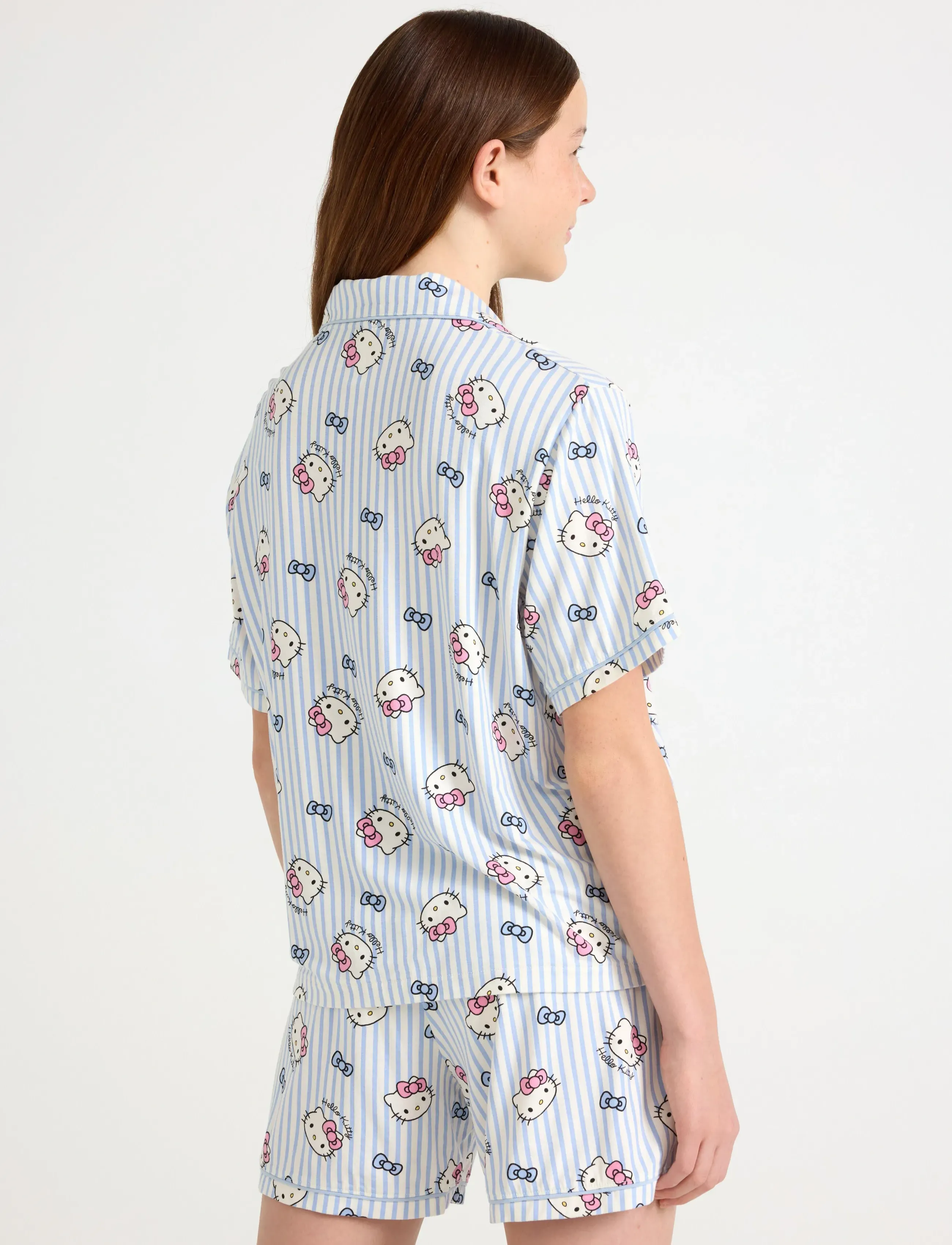 Lindex - Hello Kitty pyjama set - pyjama-sets - light blue - 3