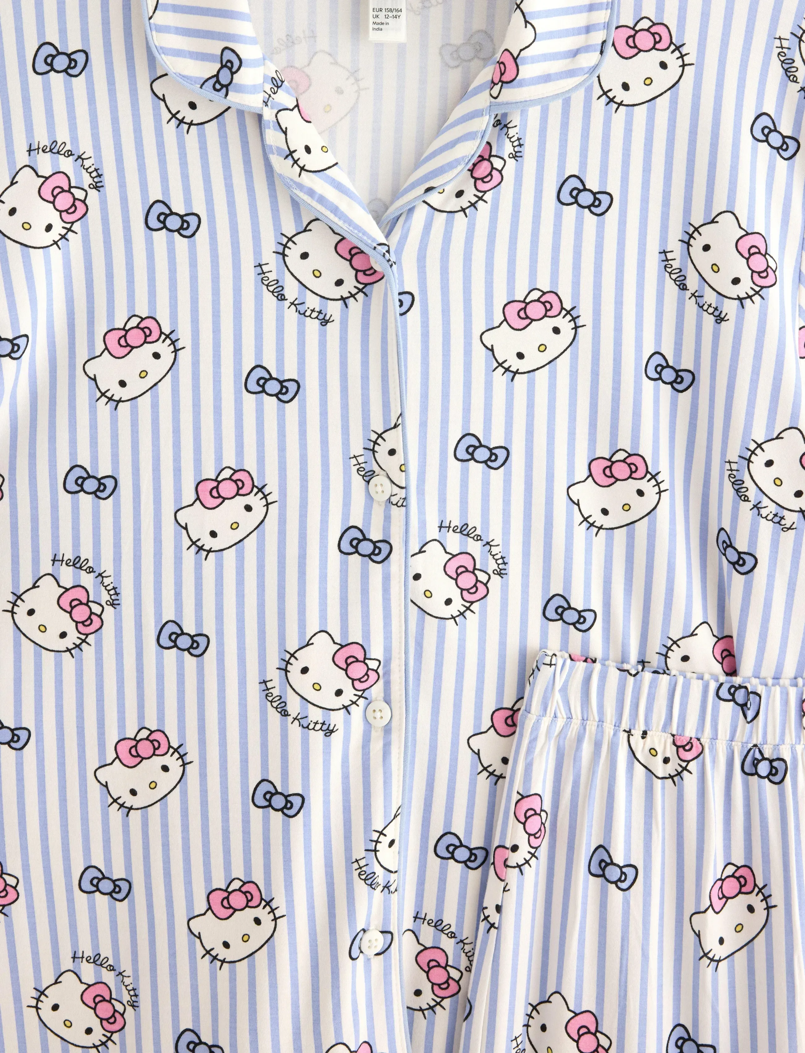 Lindex - Hello Kitty pyjama set - pyjama-sets - light blue - 5