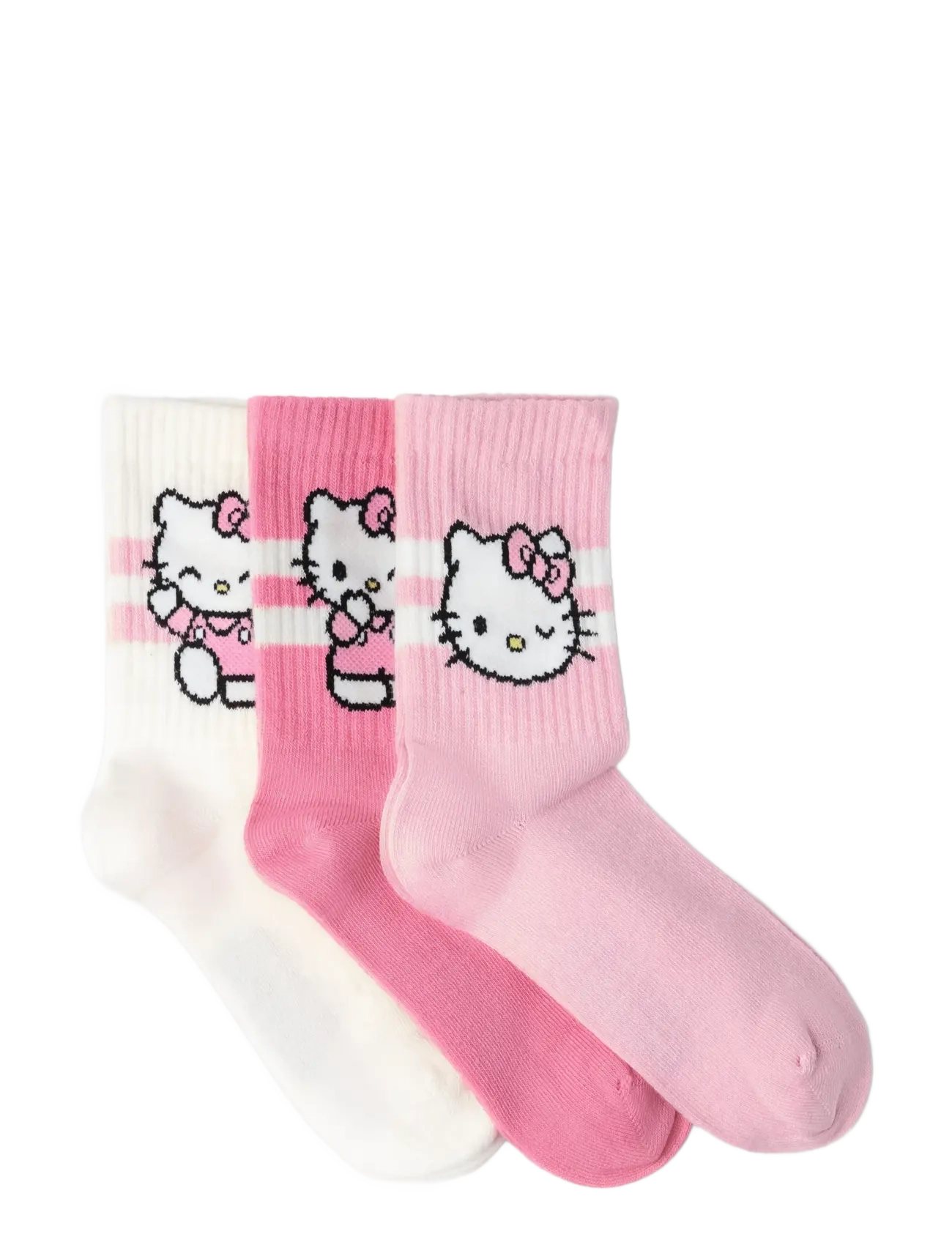 Lindex - 3-pack Hello Kitty socks - suvised sooduspakkumised - off white - 1
