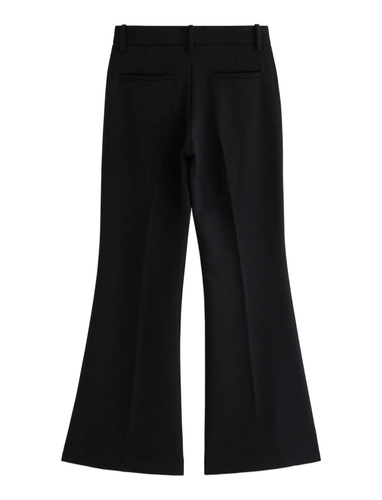Lindex - Flared trousers - black - 2