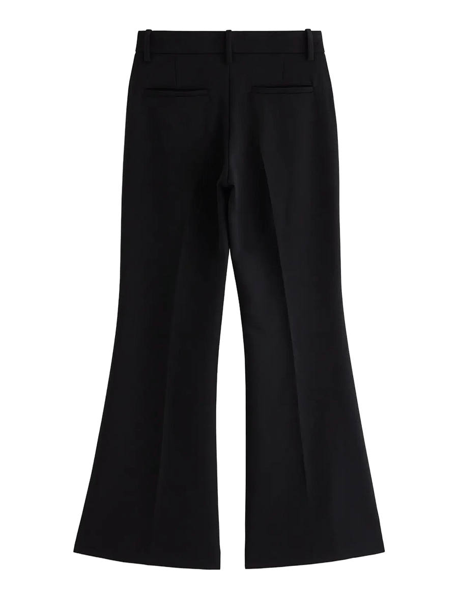 Lindex - Flared trousers - schlaghosen - black - 2