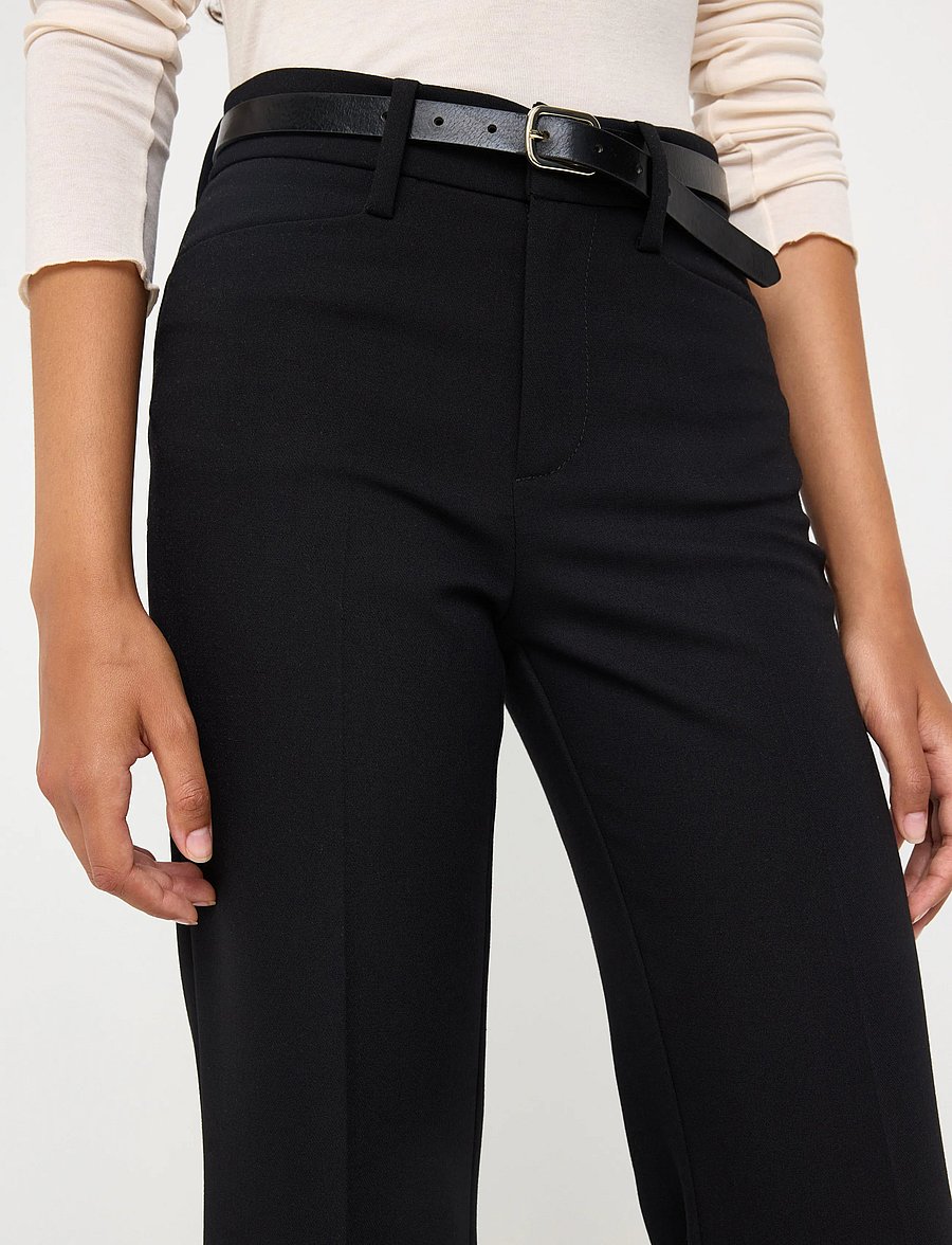 Lindex - Flared trousers - schlaghosen - black - 4