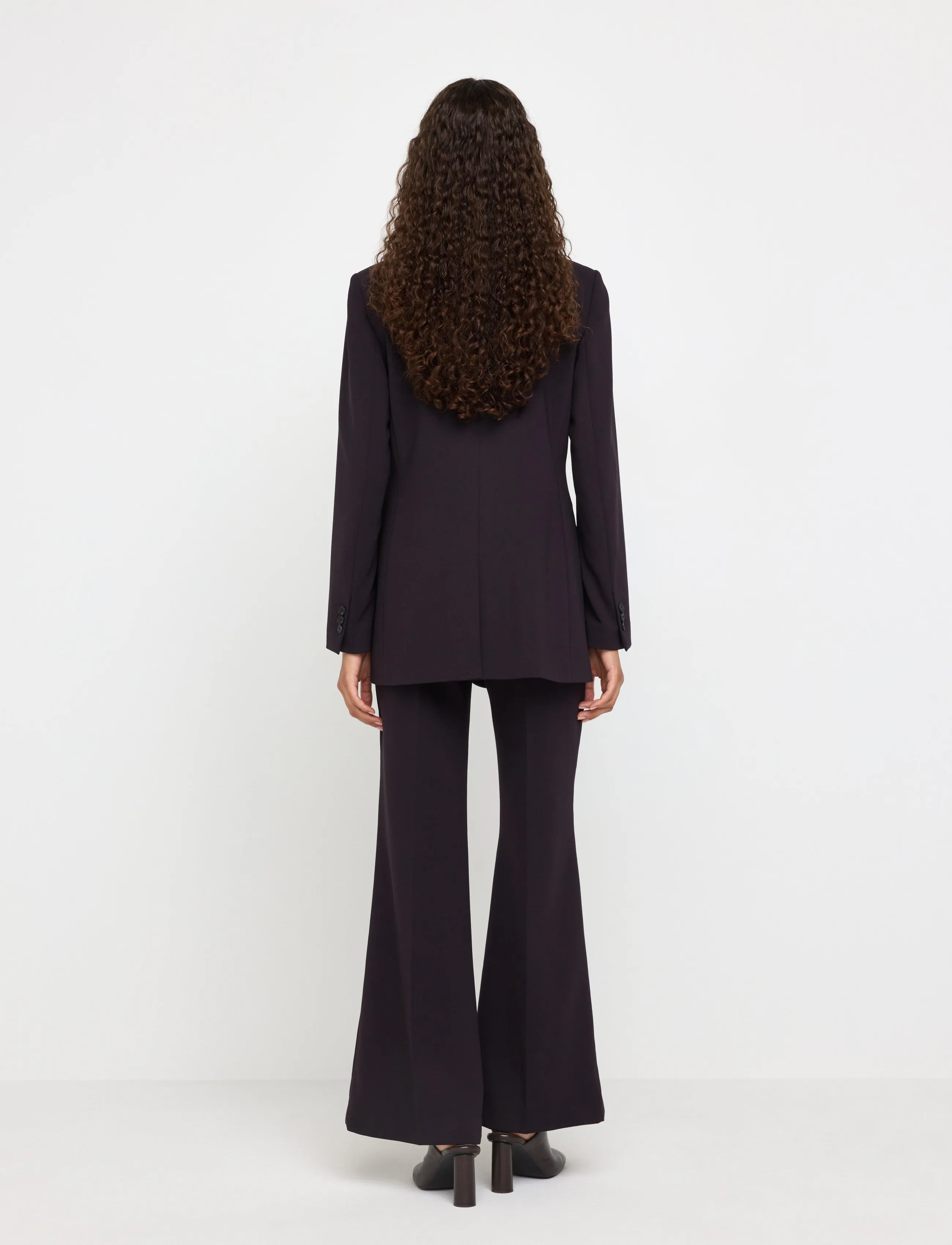 Lindex - Flared trousers - lilac - 3