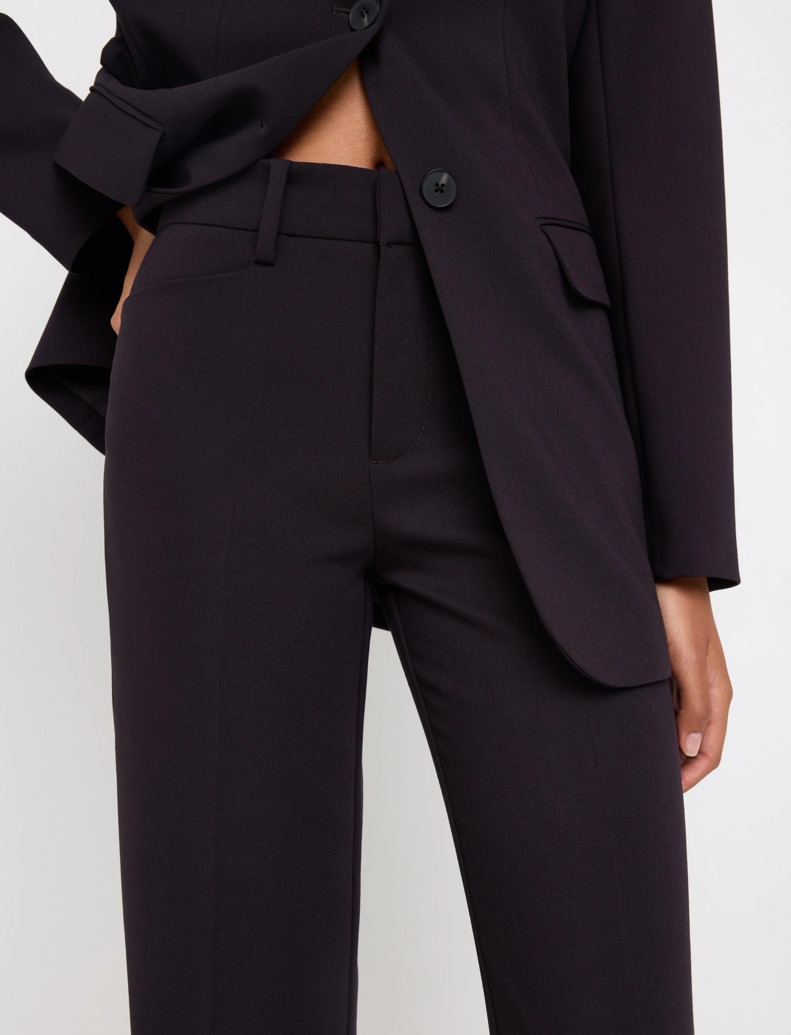 Lindex - Flared trousers - lilac - 4