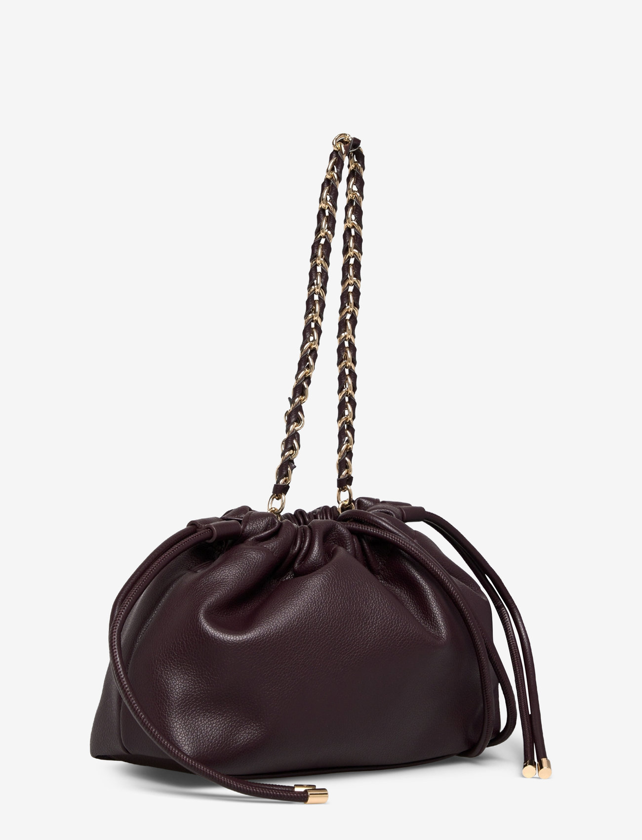 Lindex - Bag Chloe w strings at side - dk red - 2