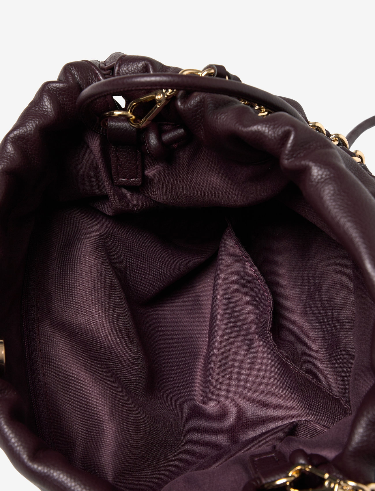 Lindex - Bag Chloe w strings at side - dk red - 3