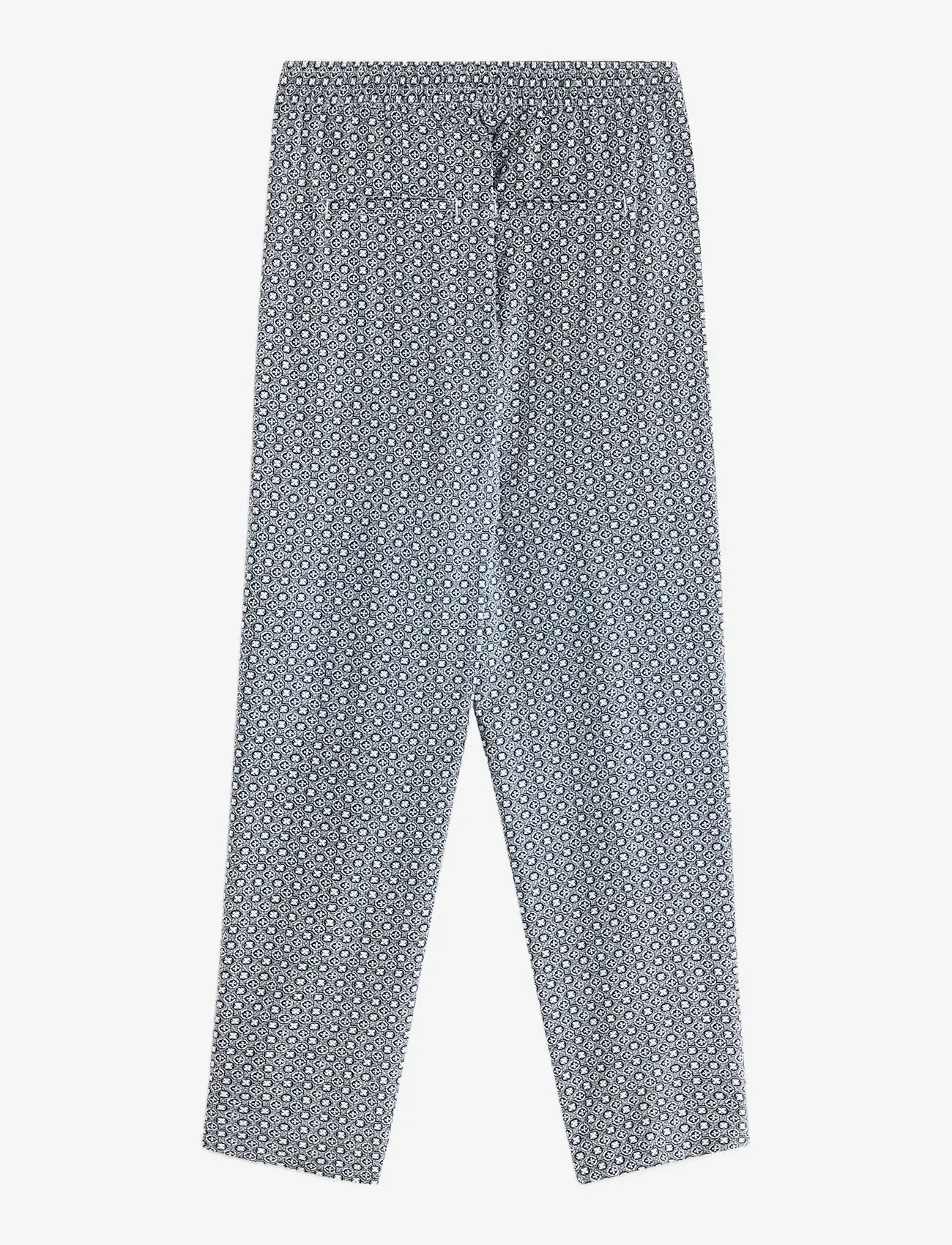 Lindex - Trousers Ava - vida byxor - dark navy - 1