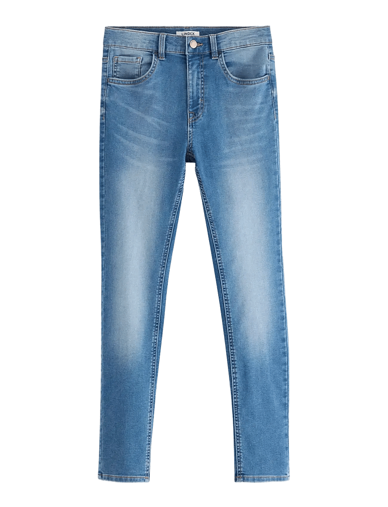 Lindex - Trousers denim Sam blue - regular jeans - denim - 1