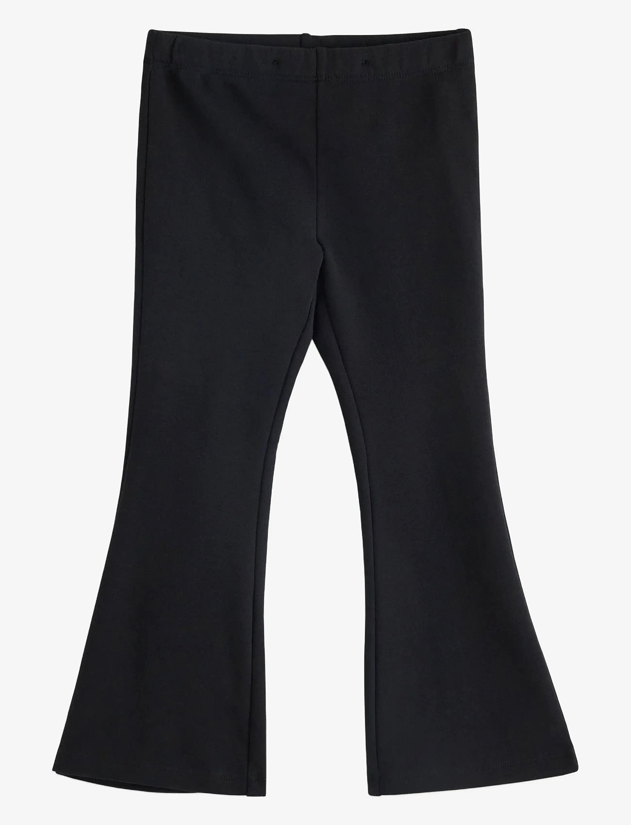 Lindex - Flared leggings with brushed inside - leggings - black - 1