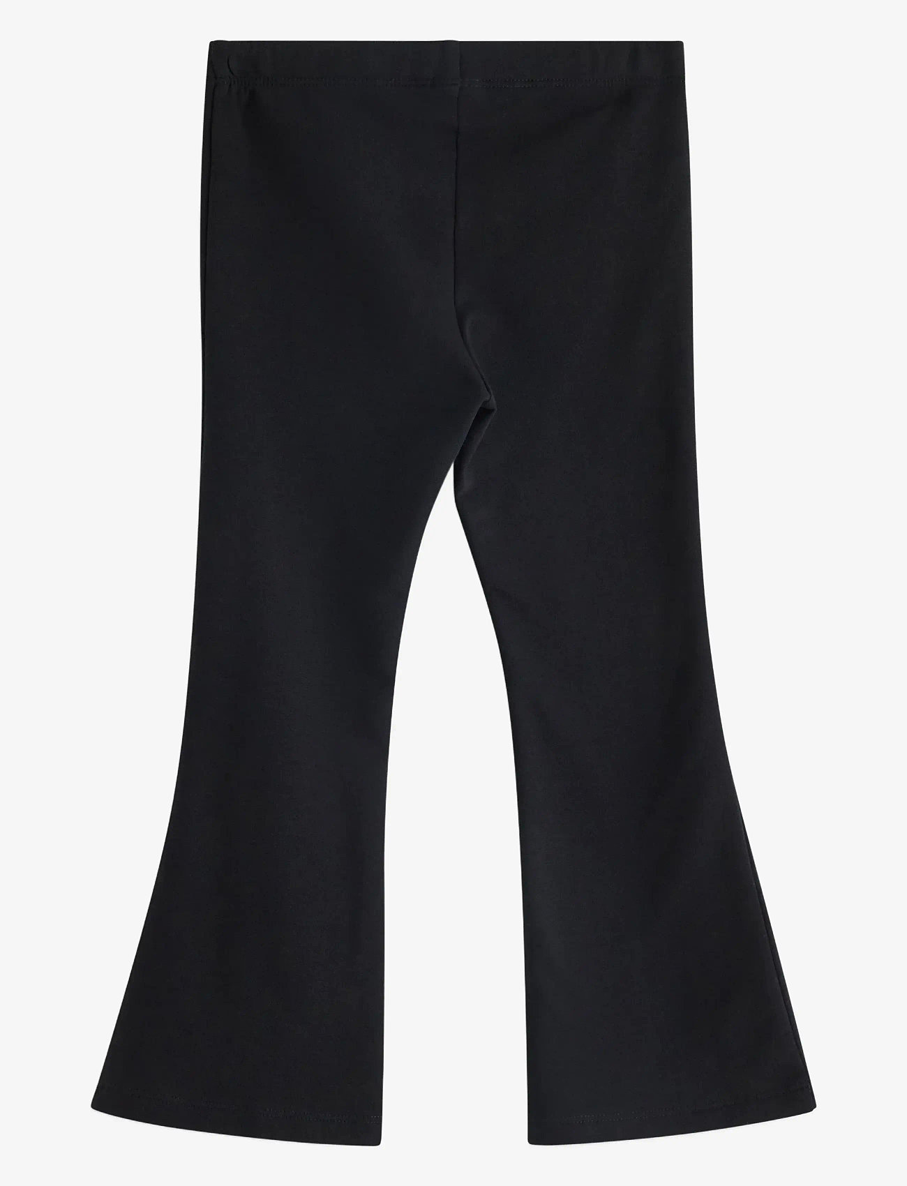 Lindex - Flared leggings with brushed inside - leggings - black - 2