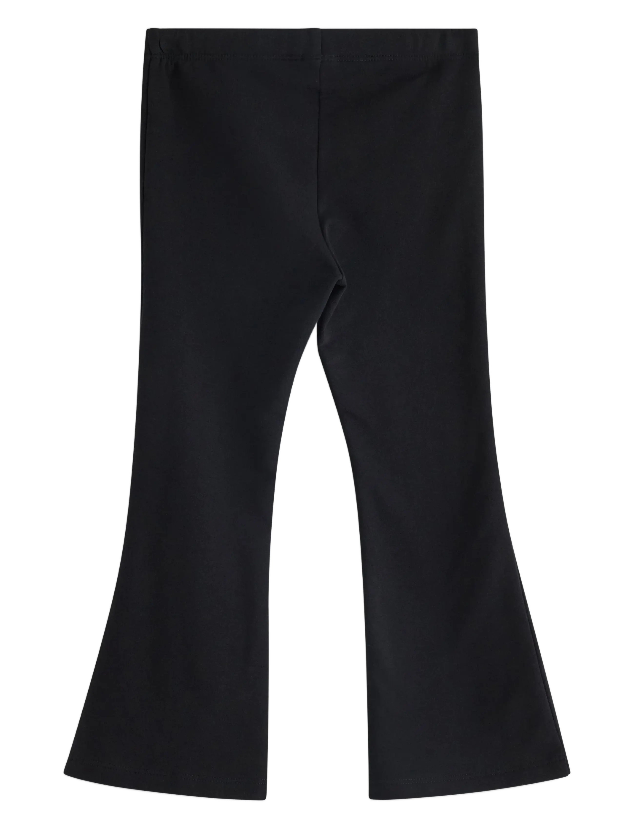 Lindex - Flared leggings with brushed inside - retuusid - black - 2
