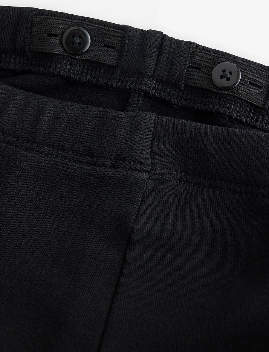 Lindex - Flared leggings with brushed inside - leggings - black - 5