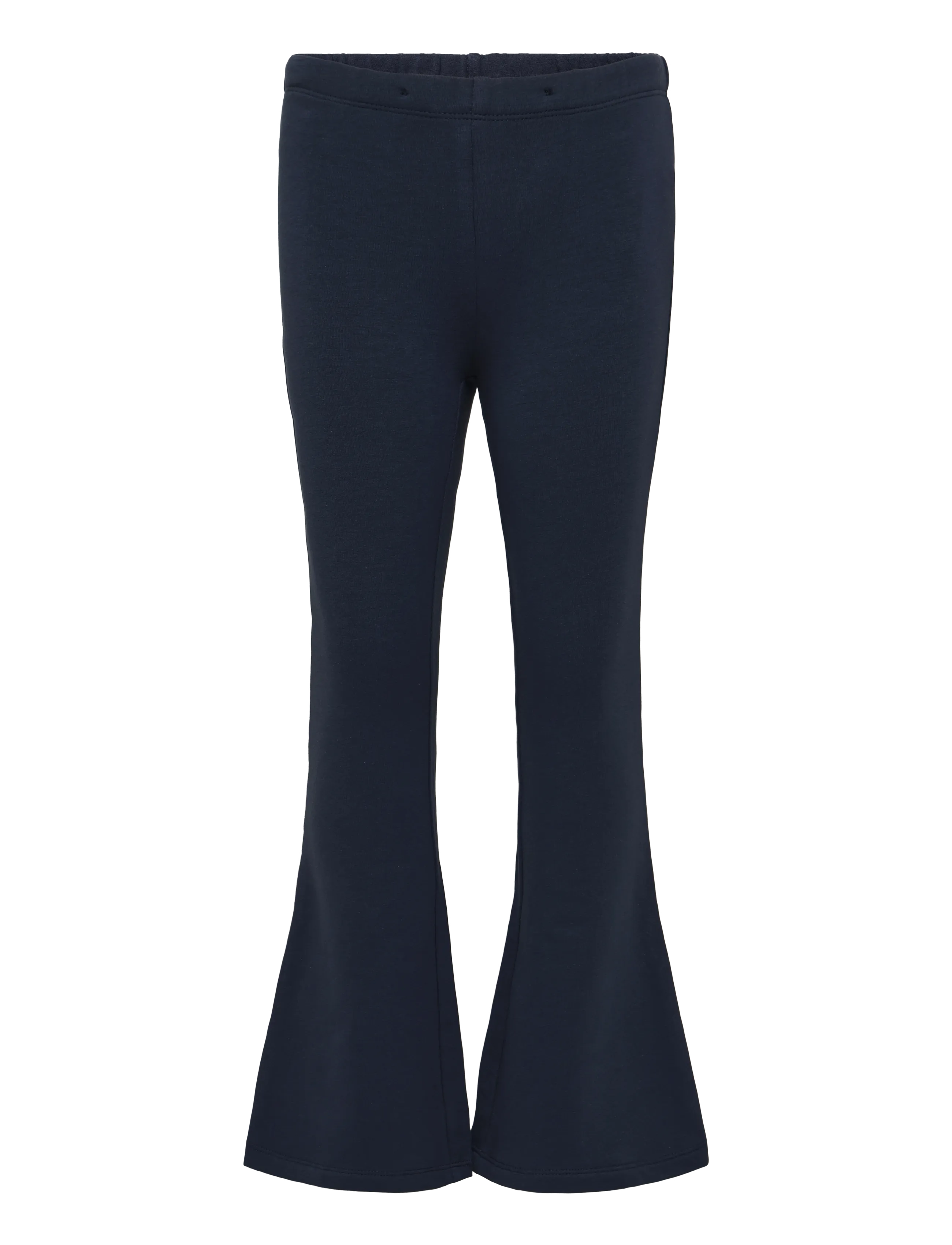 Lindex Flared Leggings With Brushed Inside, Børn, Flared Leggings, Navy, Str: 104