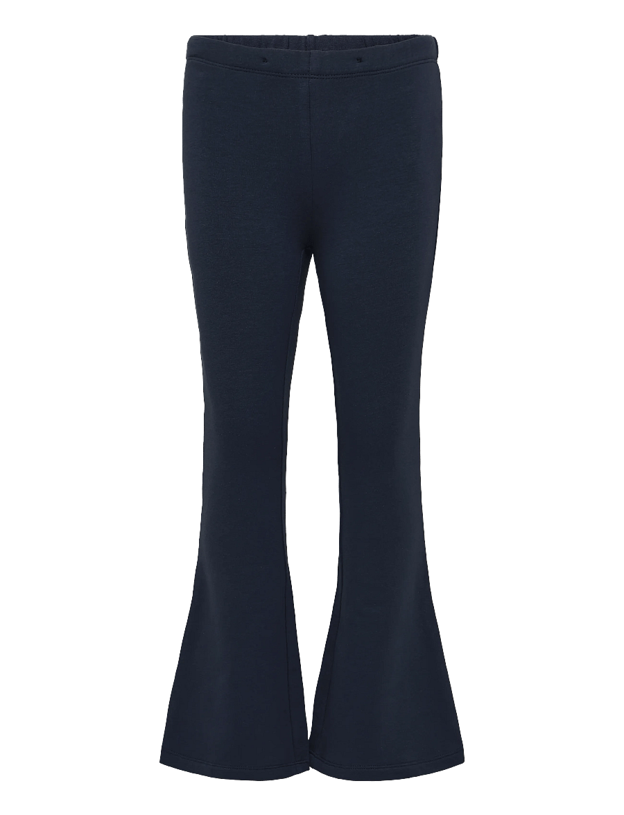 Lindex - Flared leggings with brushed inside - leggings - dark blue - 0