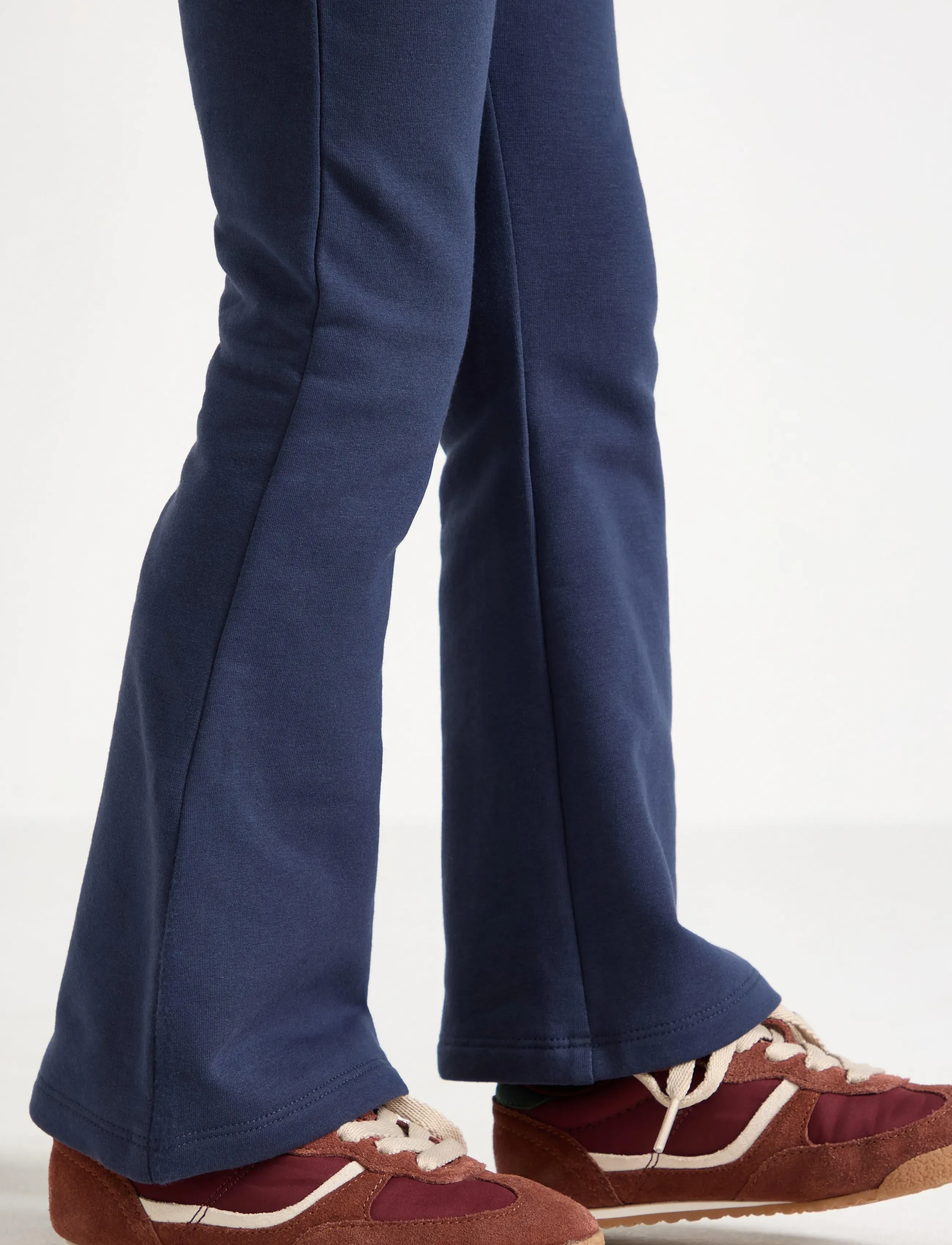 Lindex - Flared leggings with brushed inside - retuusid - dark blue - 4