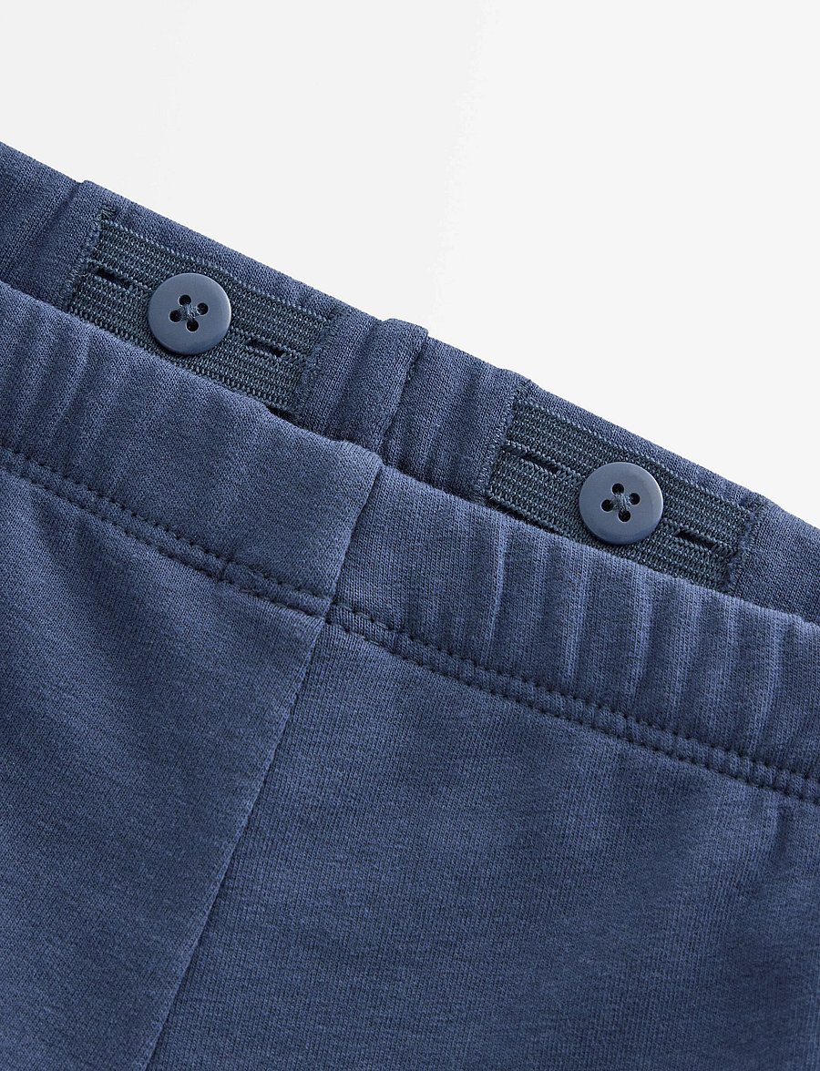 Lindex - Flared leggings with brushed inside - leggings - dark blue - 2
