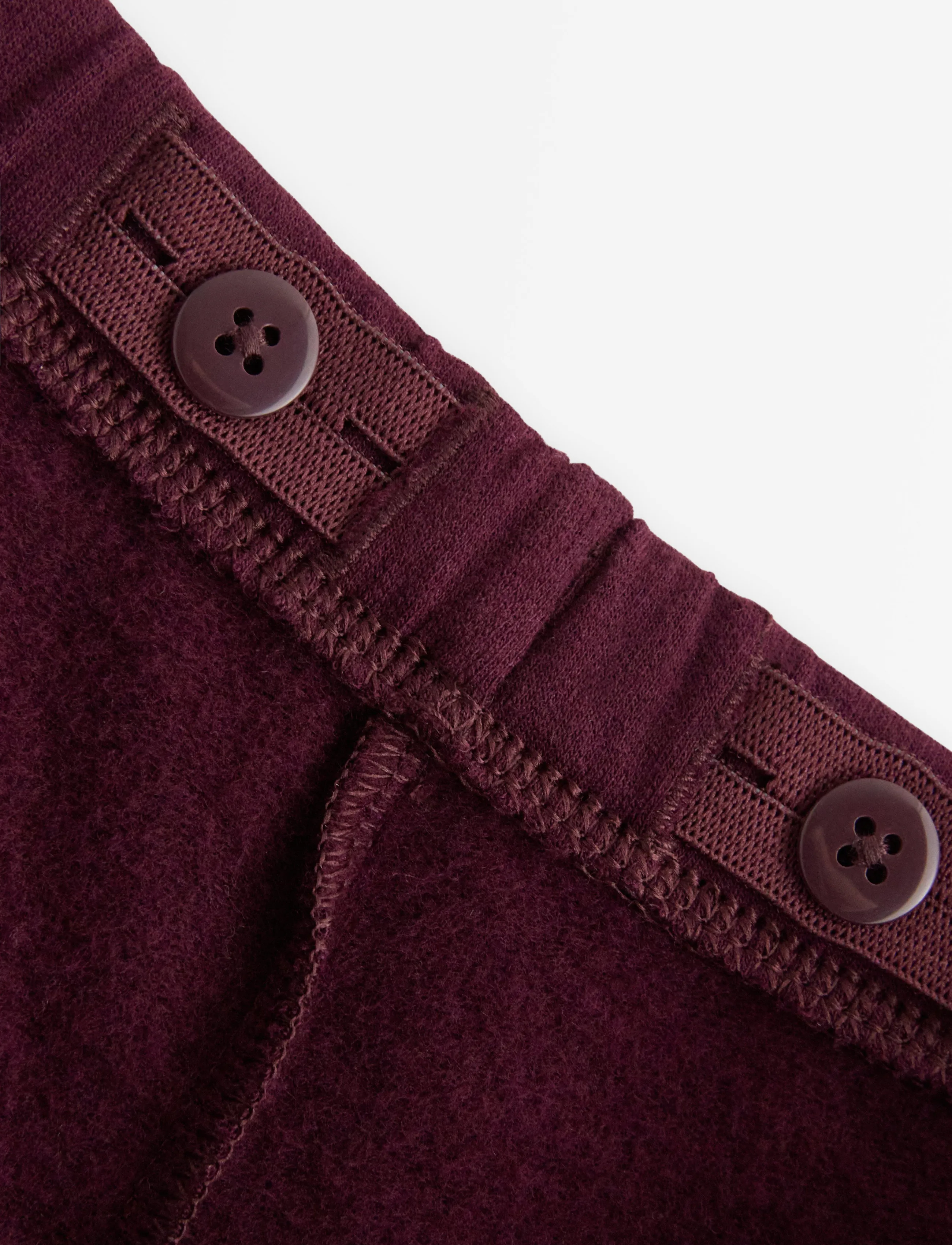 Lindex - Flared leggings with brushed inside - leggings - dark lilac - 1