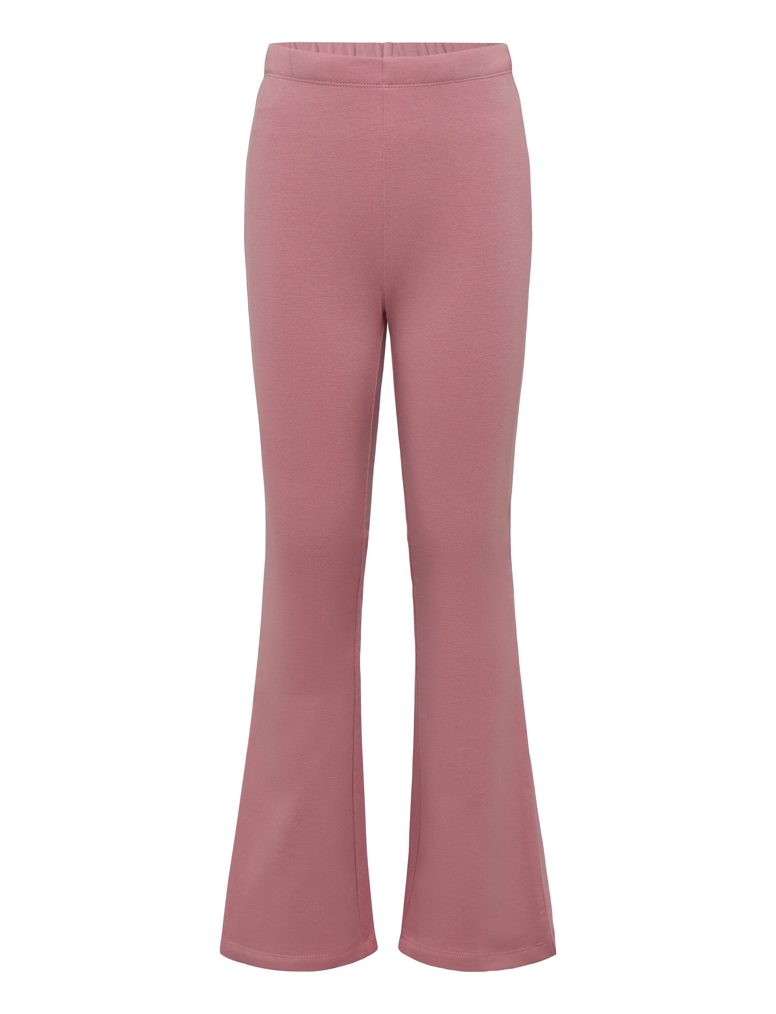 Lindex Flared Leggings With Brushed Inside, Børn, Flared Leggings, Pink, Str: 116