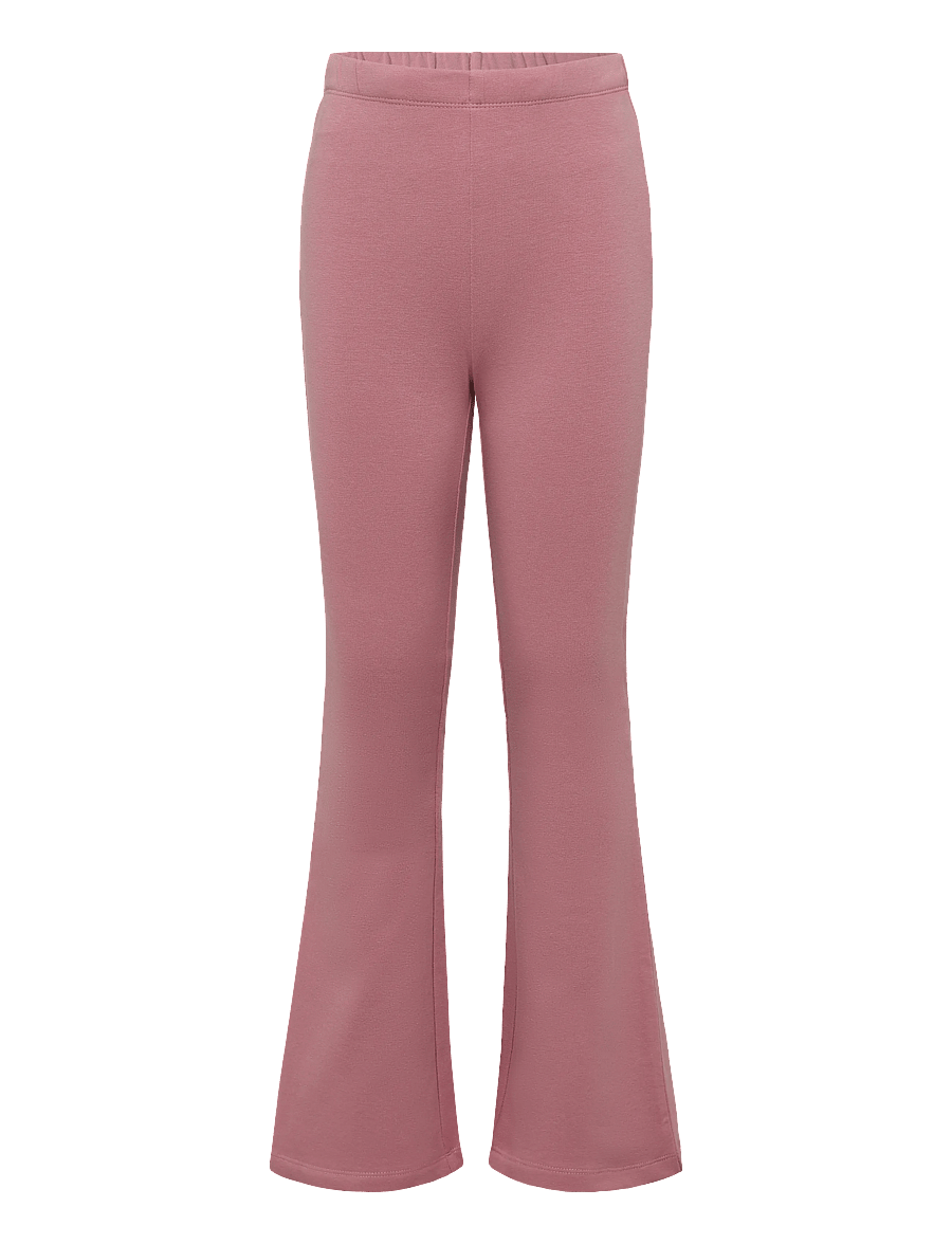 Lindex - Flared leggings with brushed inside - leggings - dusty lilac - 0