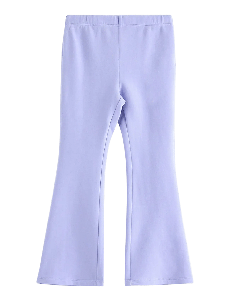 Lindex - Leggings flare brushed inside - leggings - light blue - 1