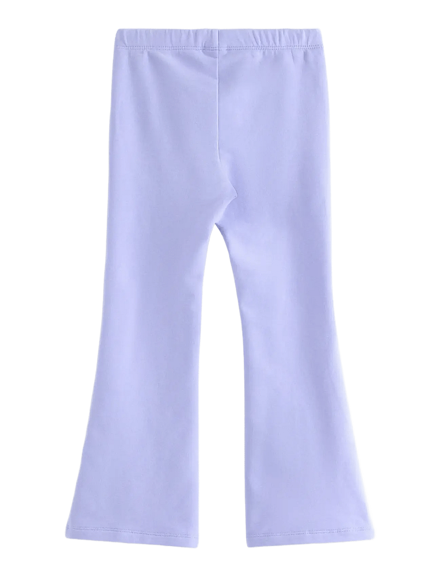 Lindex - Flared leggings with brushed inside - leginsy - light blue - 2