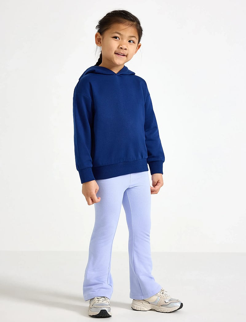 Lindex - Leggings flare brushed inside - leggings - light blue - 0