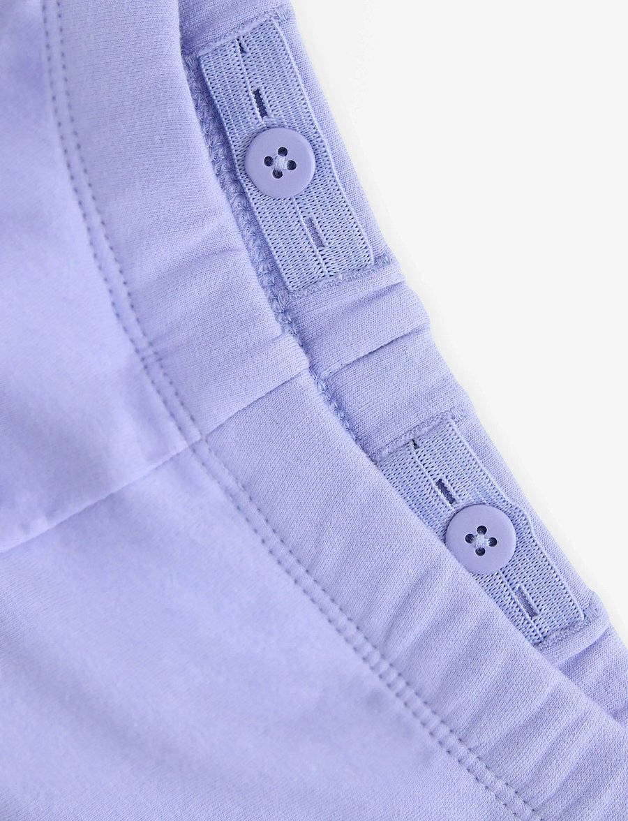Lindex - Flared leggings with brushed inside - leginsy - light blue - 5