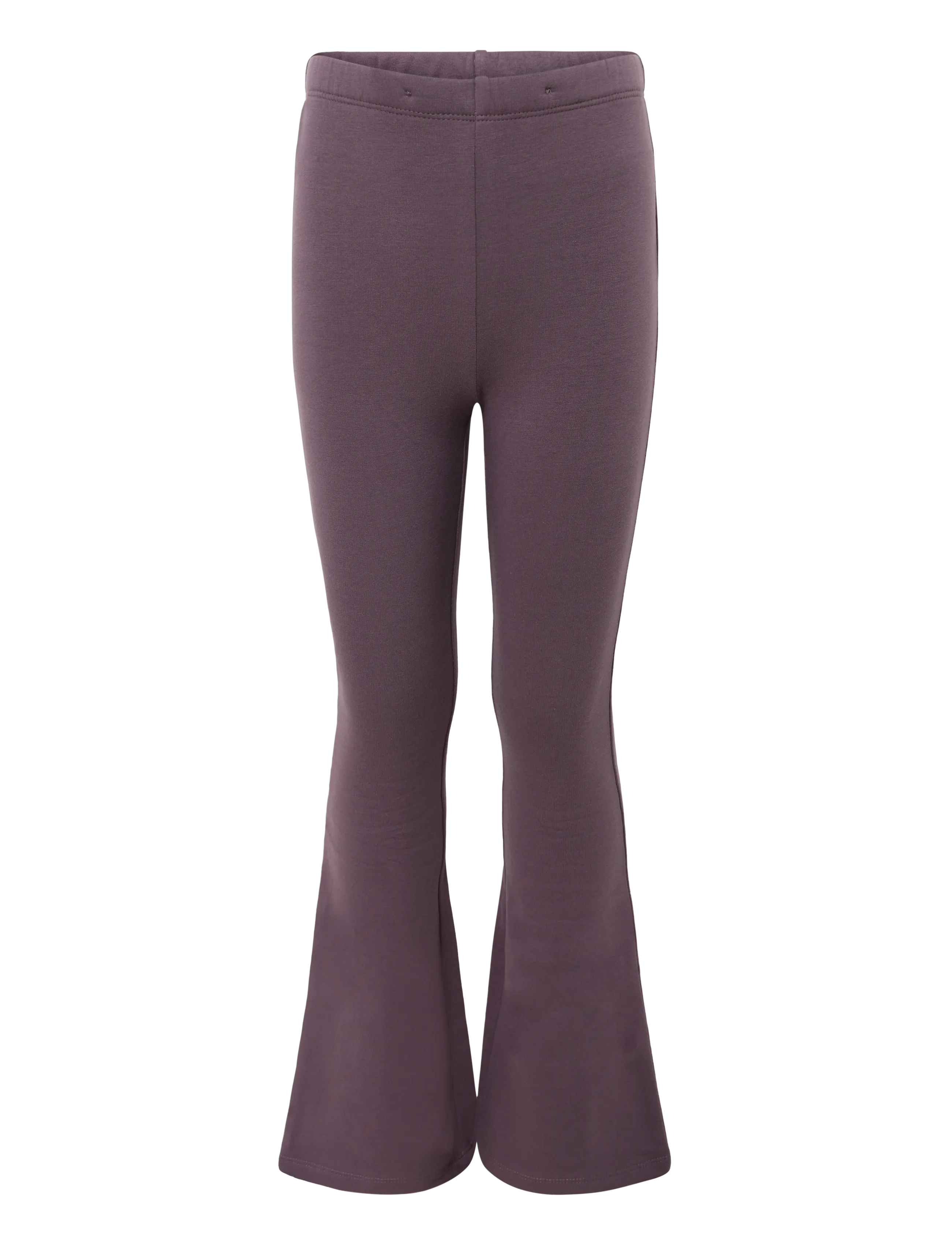 Lindex Flared Leggings With Brushed Inside, Børn, Flared Leggings, Lila, Str: 116
