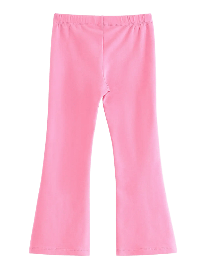 Lindex - Leggings flare brushed inside - leggings - pink - 2