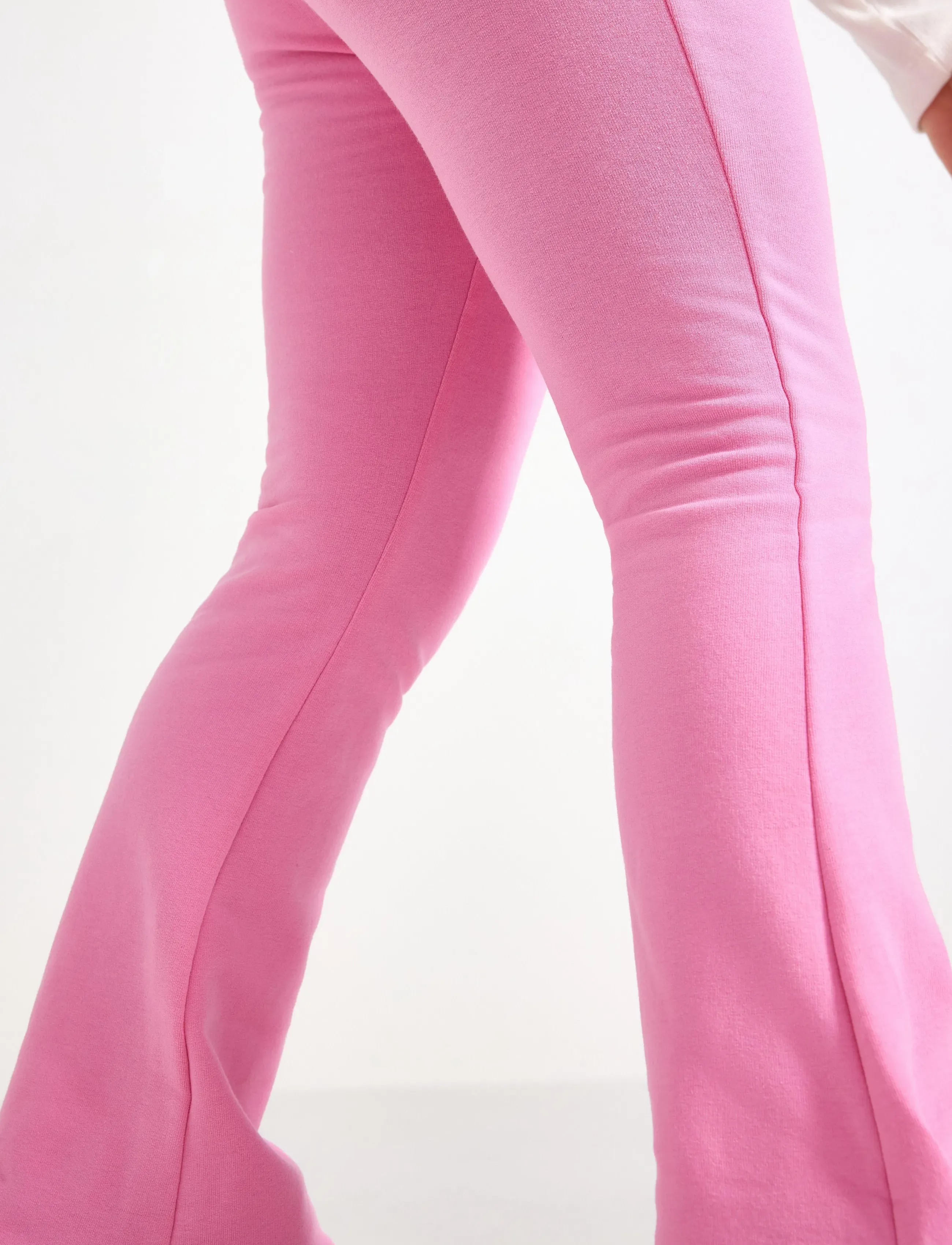 Lindex - Flared leggings with brushed inside - suvised sooduspakkumised - pink - 4