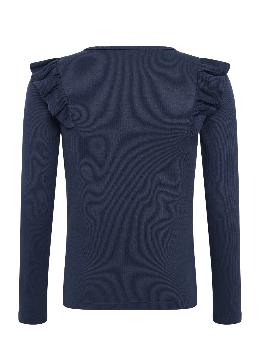 Lindex - Long-sleeved top - langärmelig - dark blue - 1
