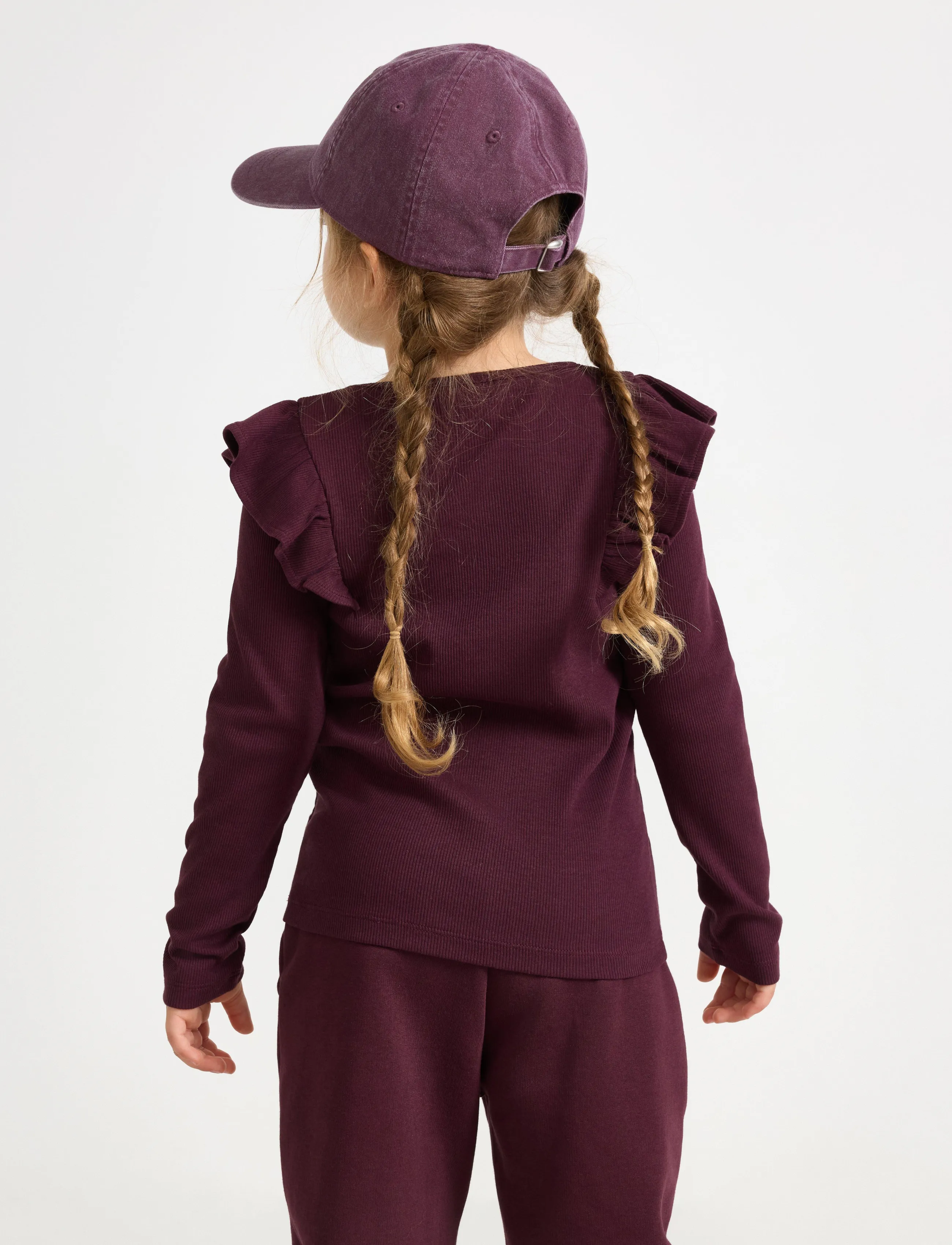 Lindex - Long-sleeved top - pikkade varrukatega t-särgid - dark lilac - 3