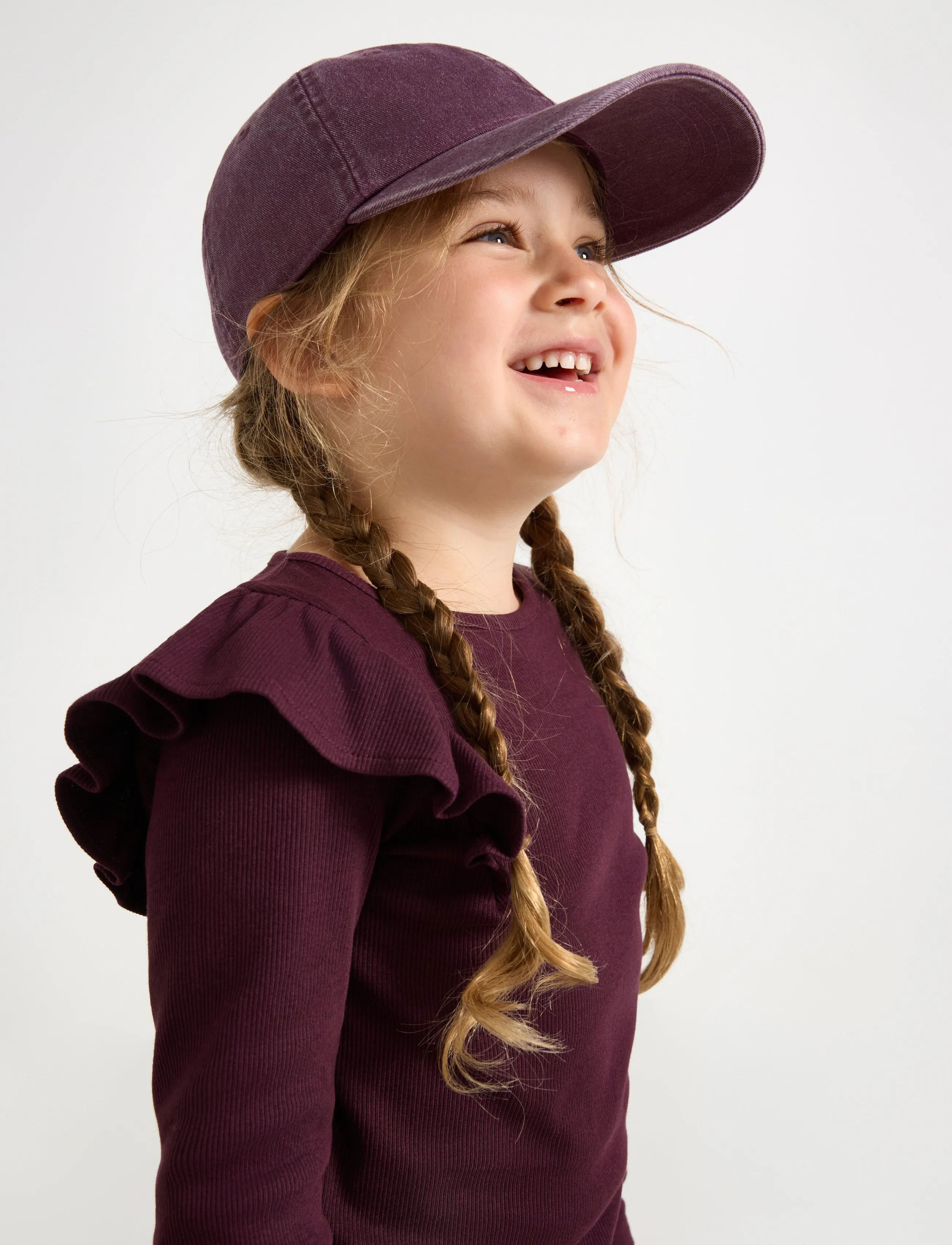 Lindex - Long-sleeved top - pikkade varrukatega t-särgid - dark lilac - 4