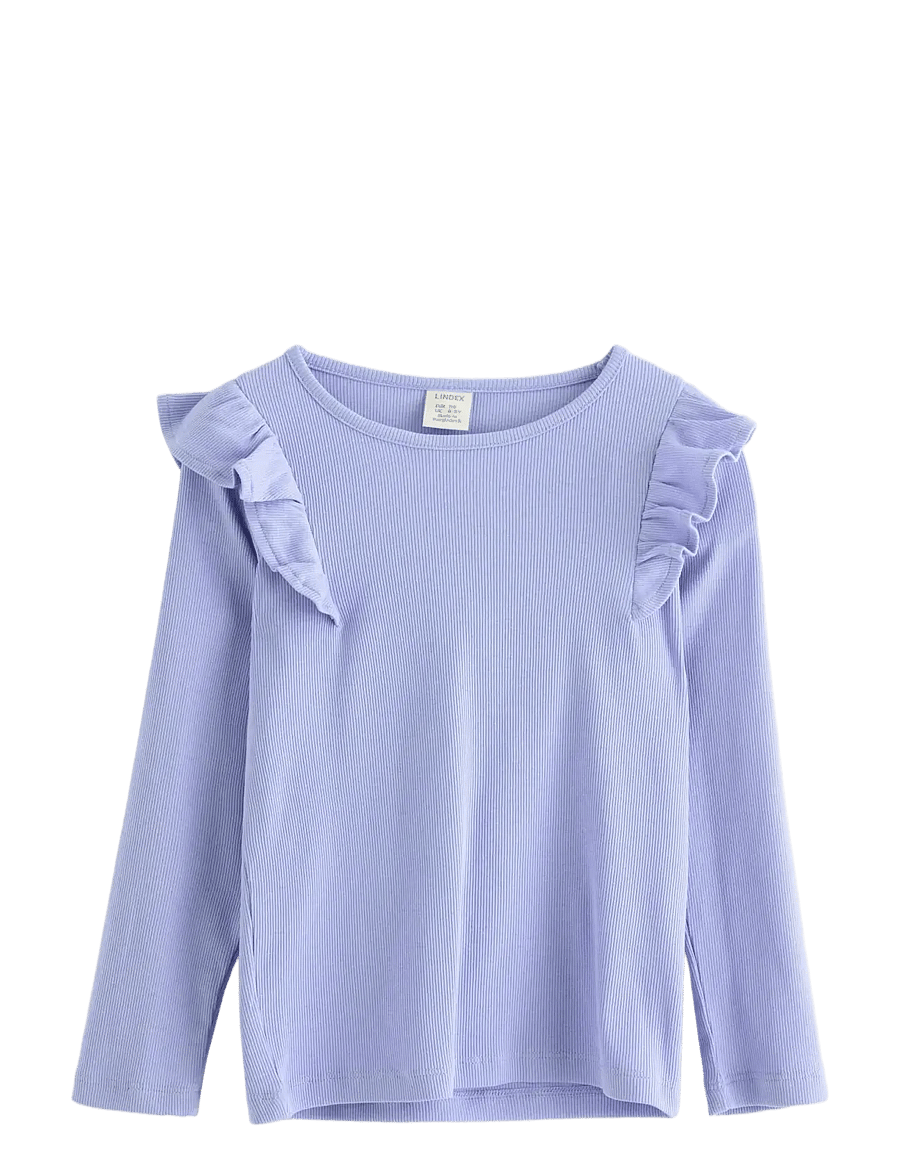 Lindex - Long-sleeved top - light blue - 1