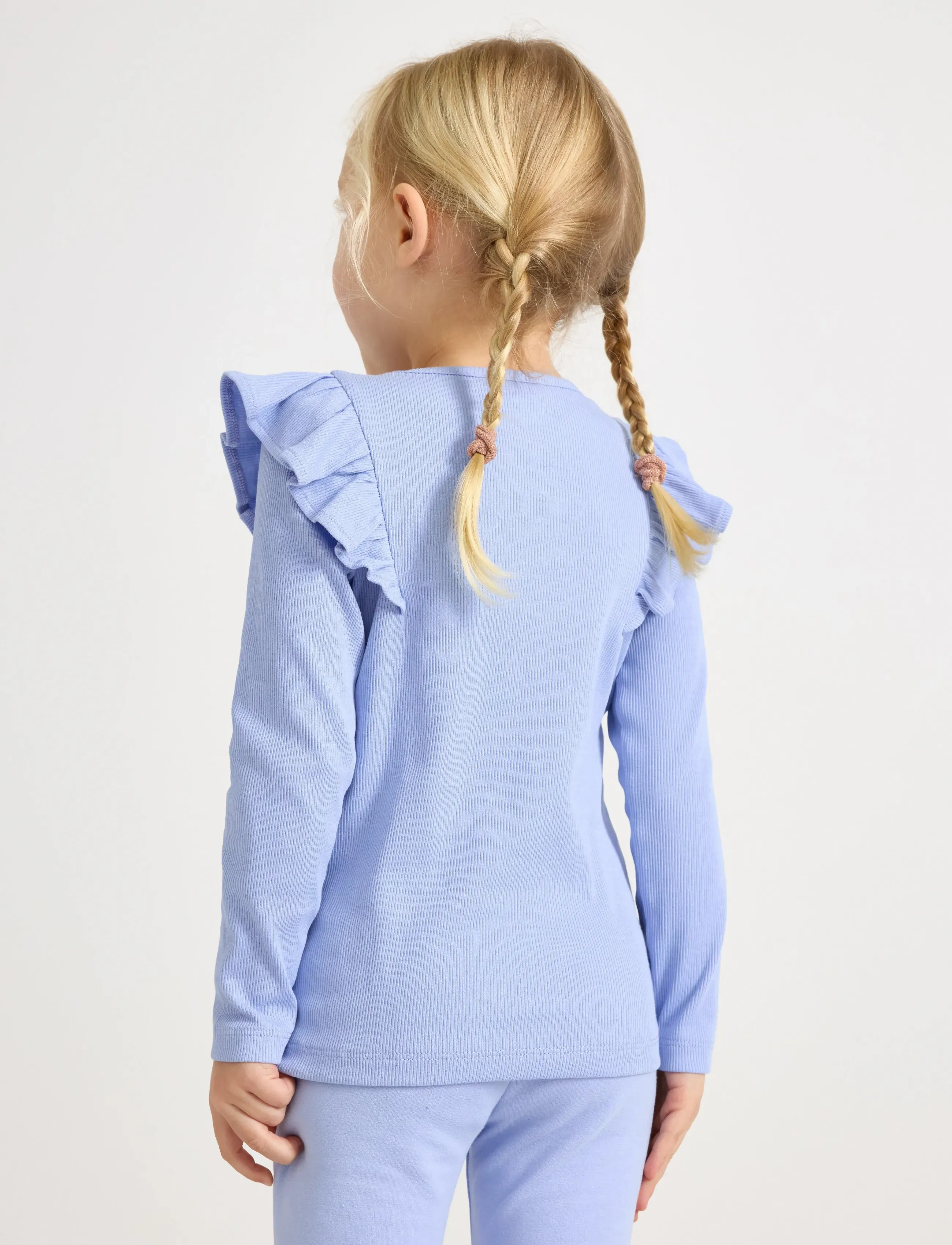 Lindex - Long-sleeved top - light blue - 3