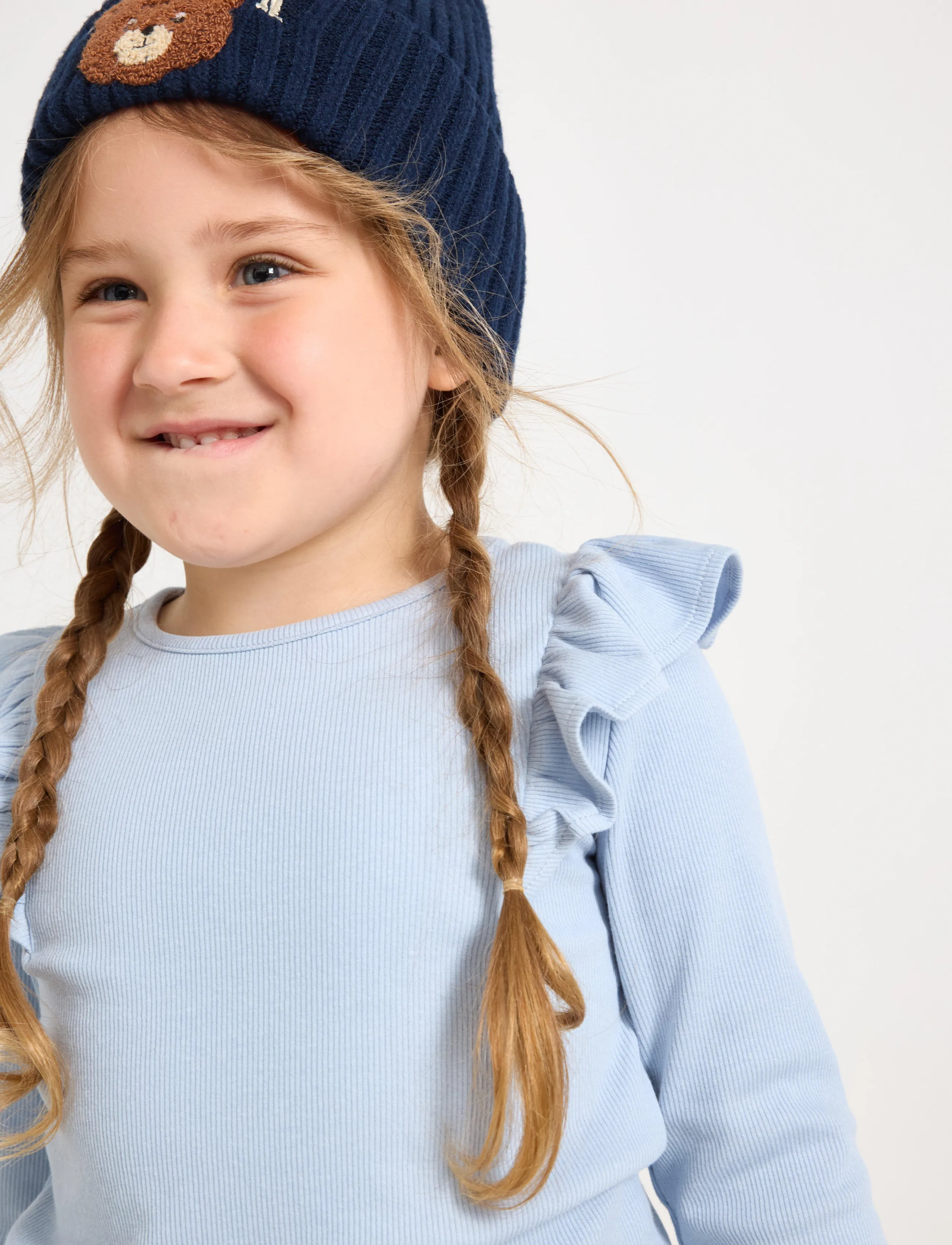 Lindex - Long-sleeved top - pikkade varrukatega t-särgid - light blue - 4