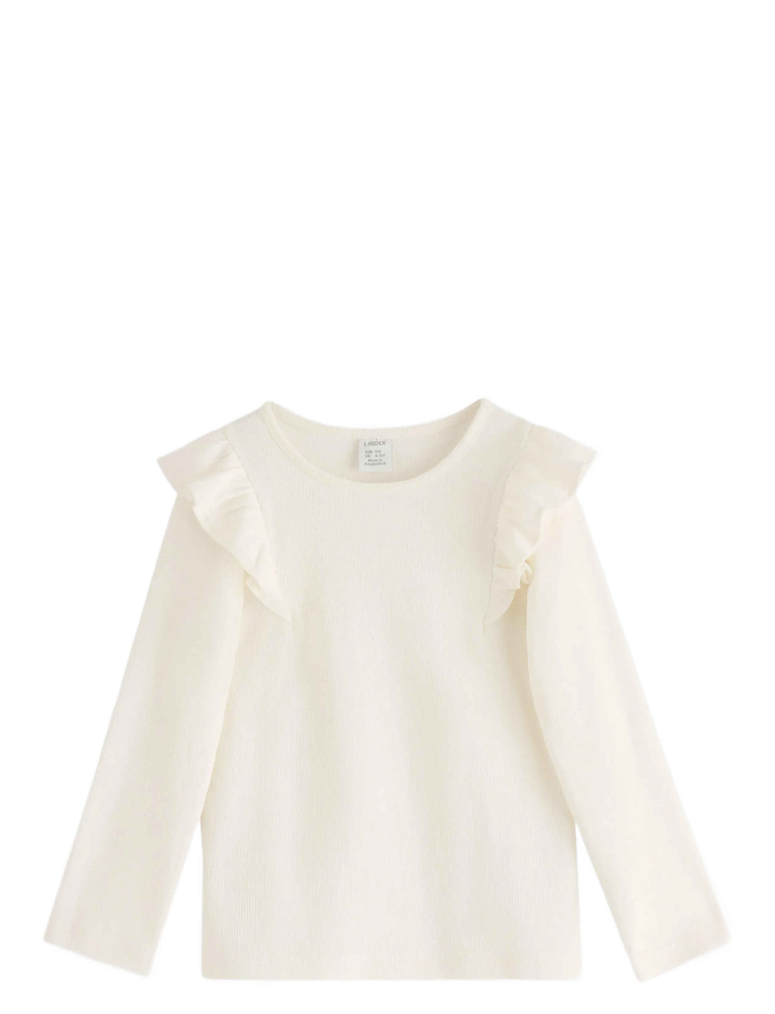 Lindex Long-sleeved top - Kollektioner - LIGHT DUSTY WHITE / white