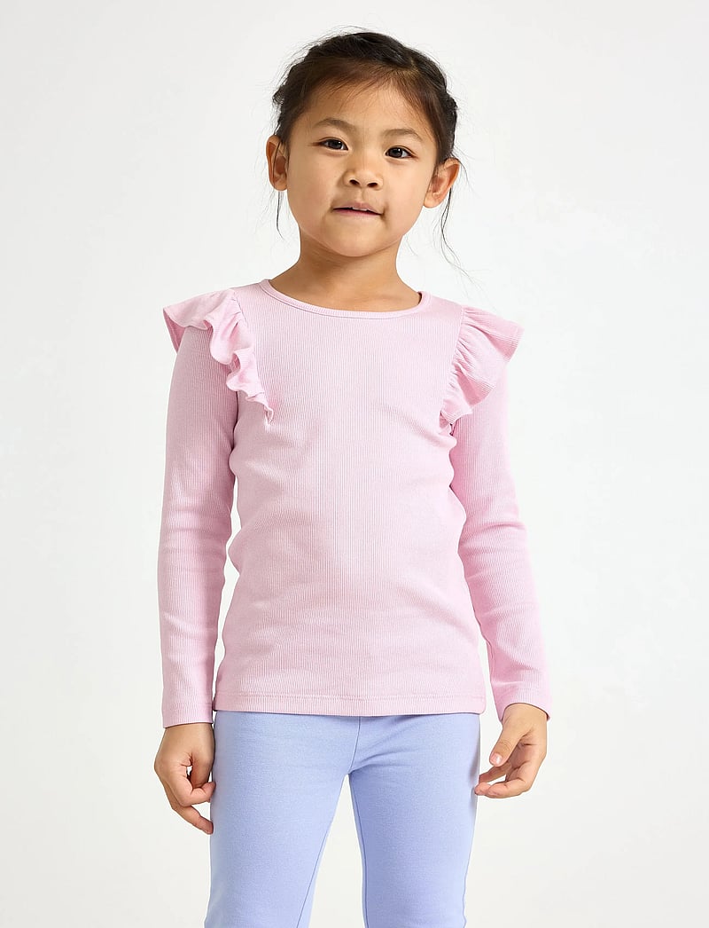 Lindex - Long-sleeved top - langärmelig - light pink - 0