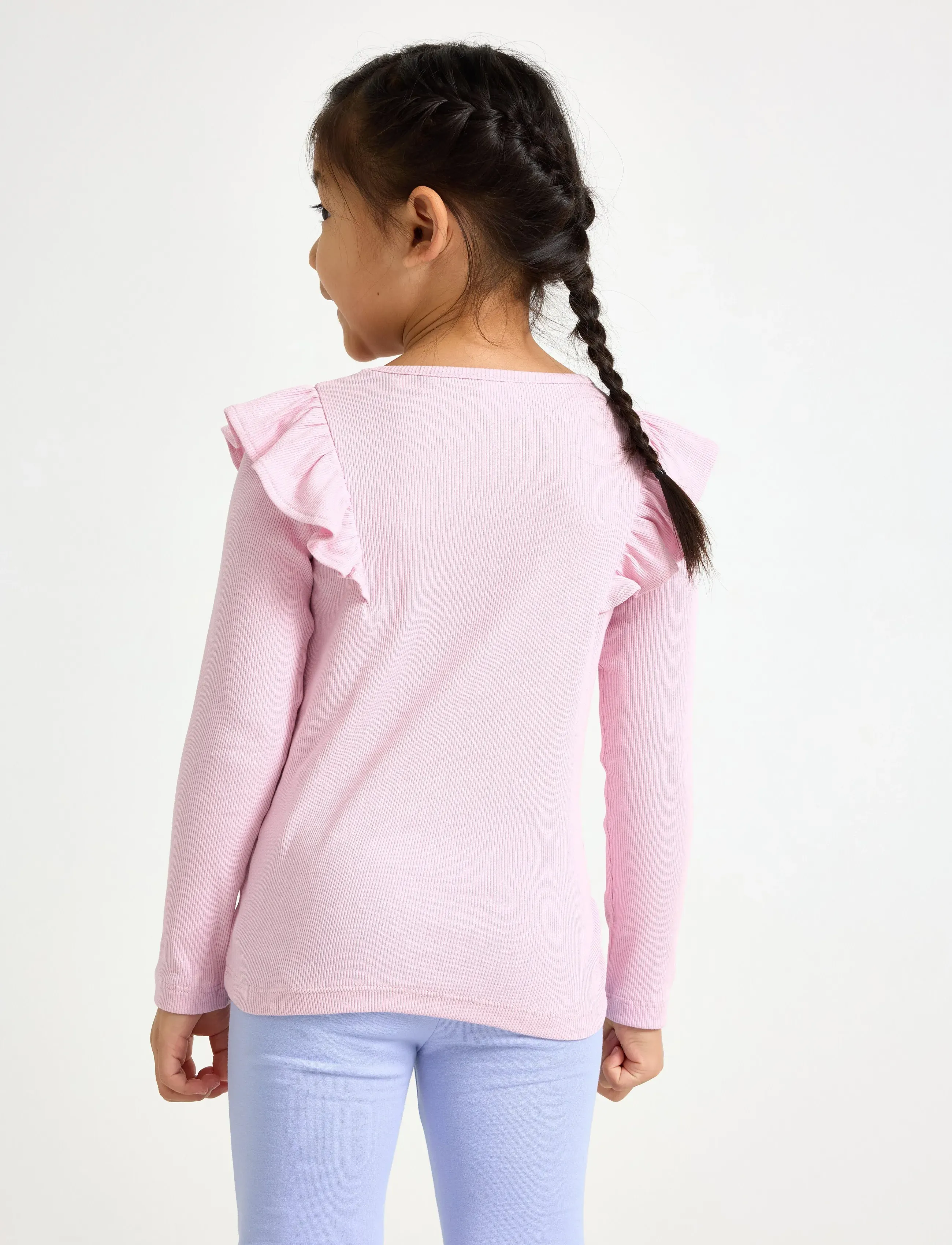 Lindex - Long-sleeved top - light pink - 3
