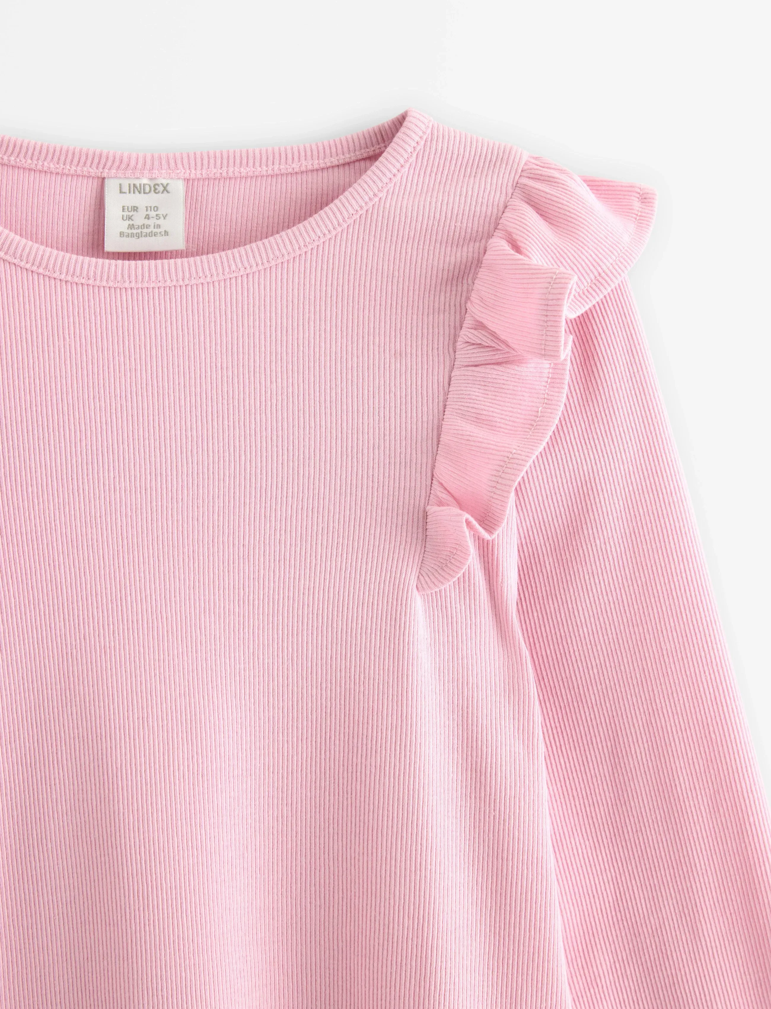 Lindex - Long-sleeved top - light pink - 5