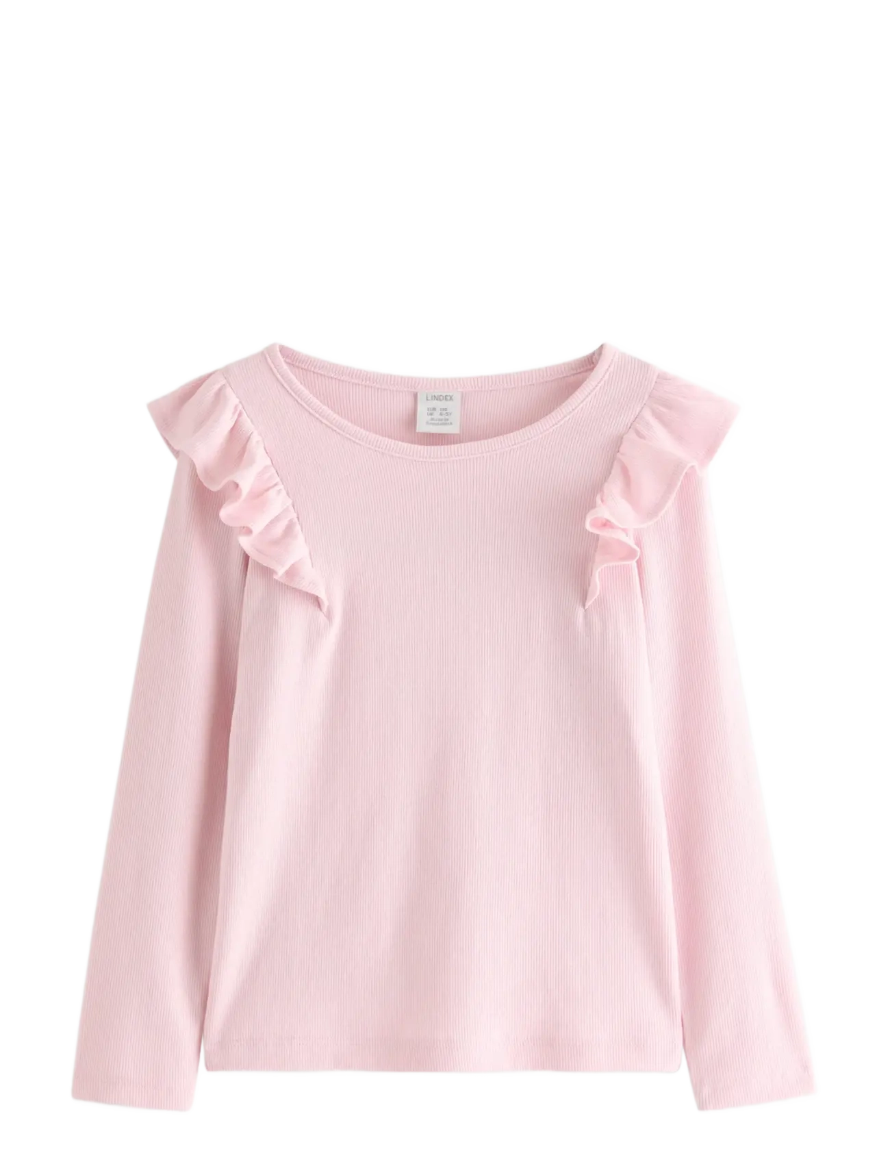 Lindex Long-sleeved top - Toppar & T-shirts - LIGHT PINK / pink/rose